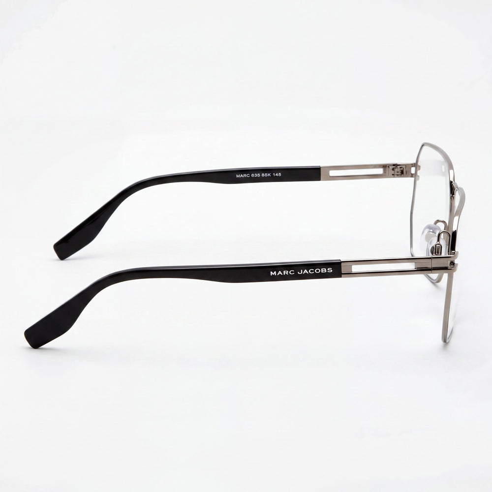 Marc Jacobs Marc 635 Lentes Ópticos de Metal Ruthenium Negro con Lentes de Policarbonato Unisex 59mm