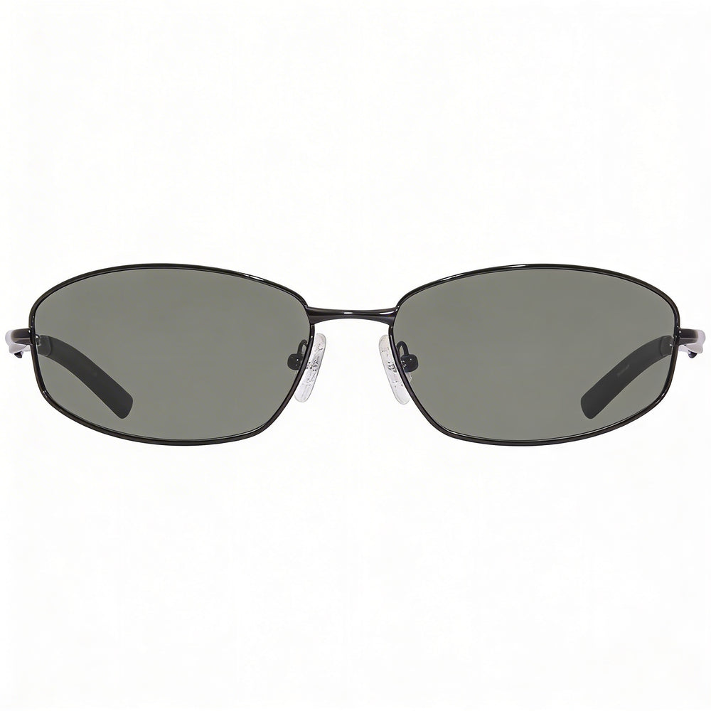 Gafas de sol Harley-Davidson Hd0816x para hombre, montura metálica negra, lentes negras, protección UV ovalada, 59-16-120 mm