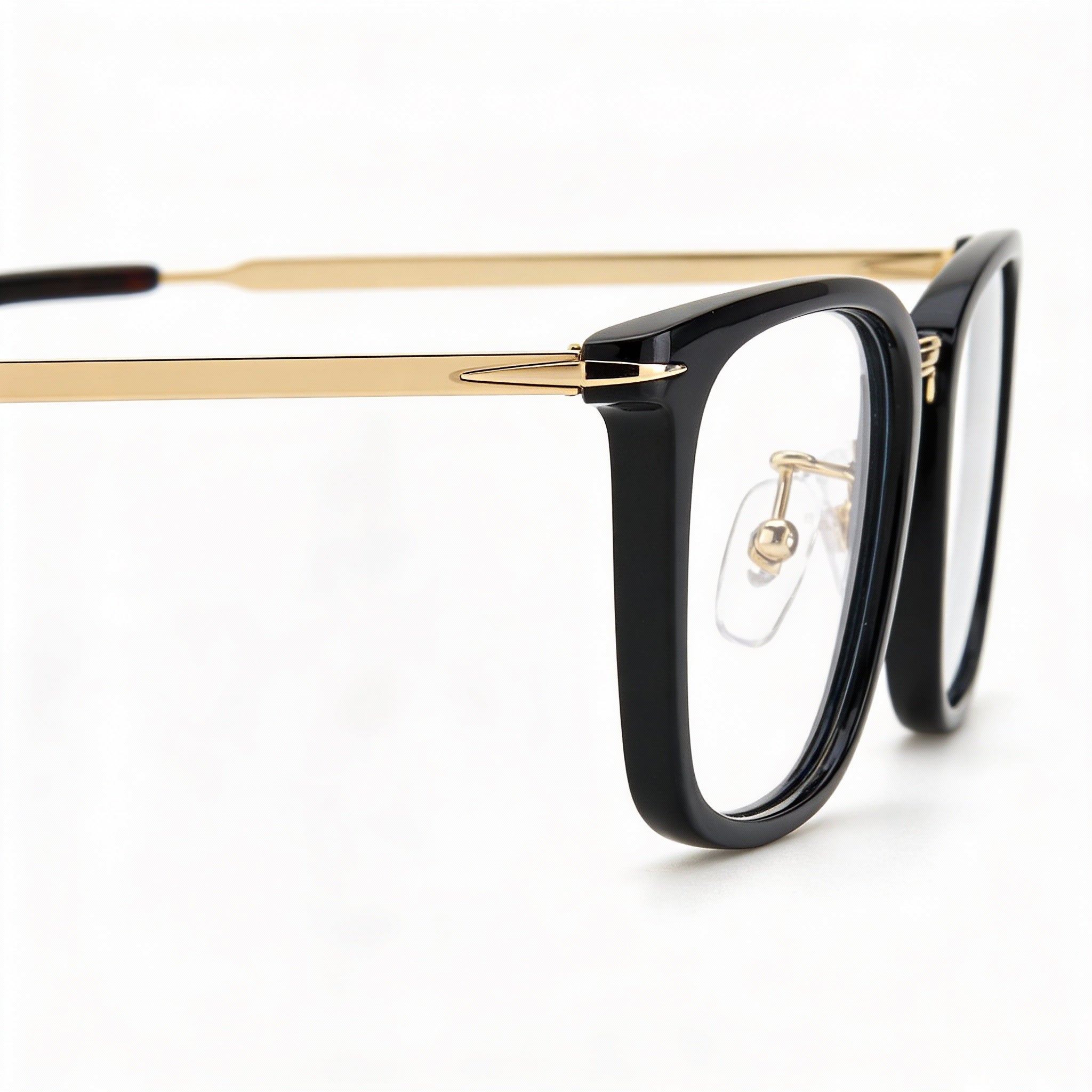David Beckham Db 7060/F Unisex Polyamide Black Gold 53mm, Photo 2