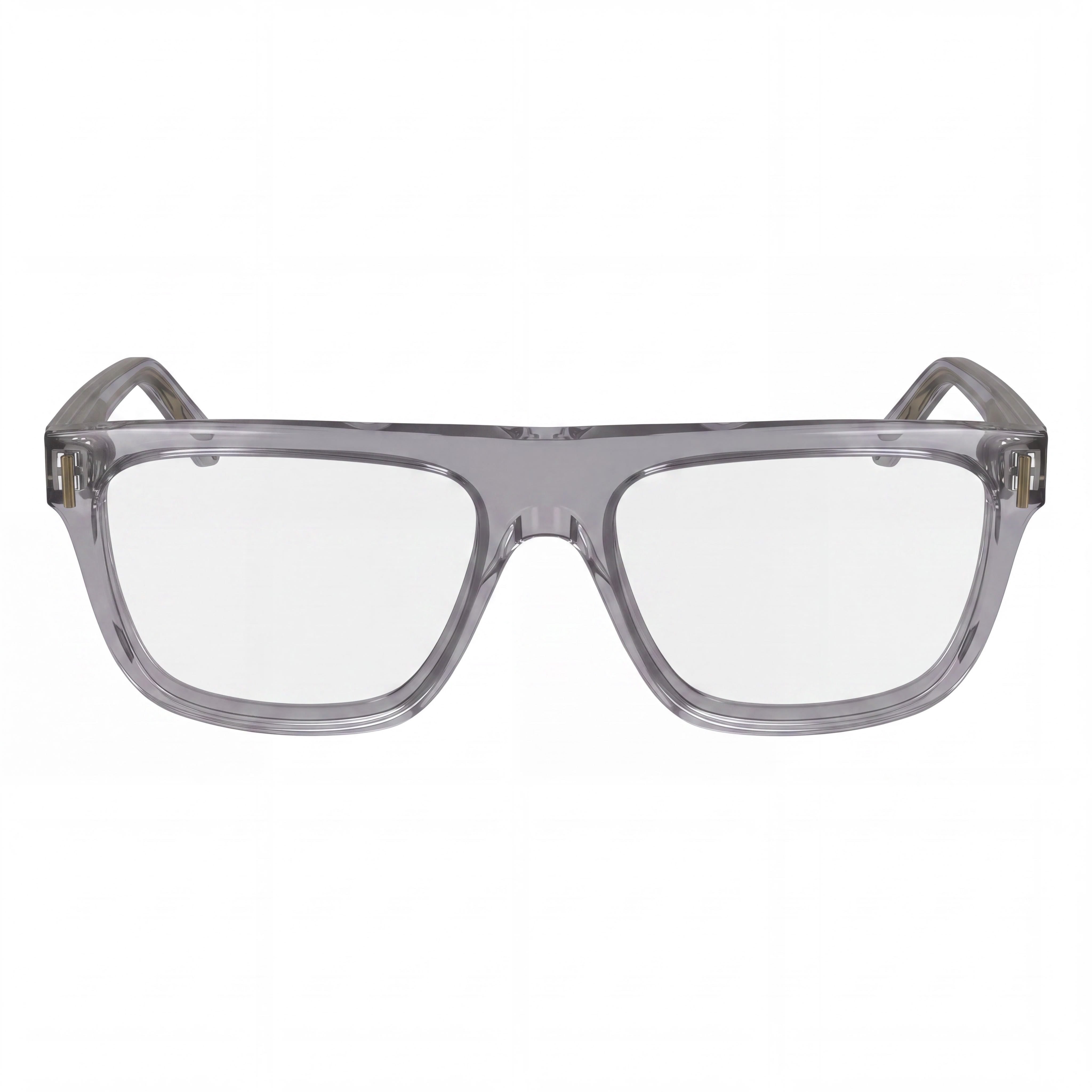 Gafas Salvatore Ferragamo Sf2997 para hombre, montura de acetato gris claro cristal, ancho de lente 55 mm, Photo 2