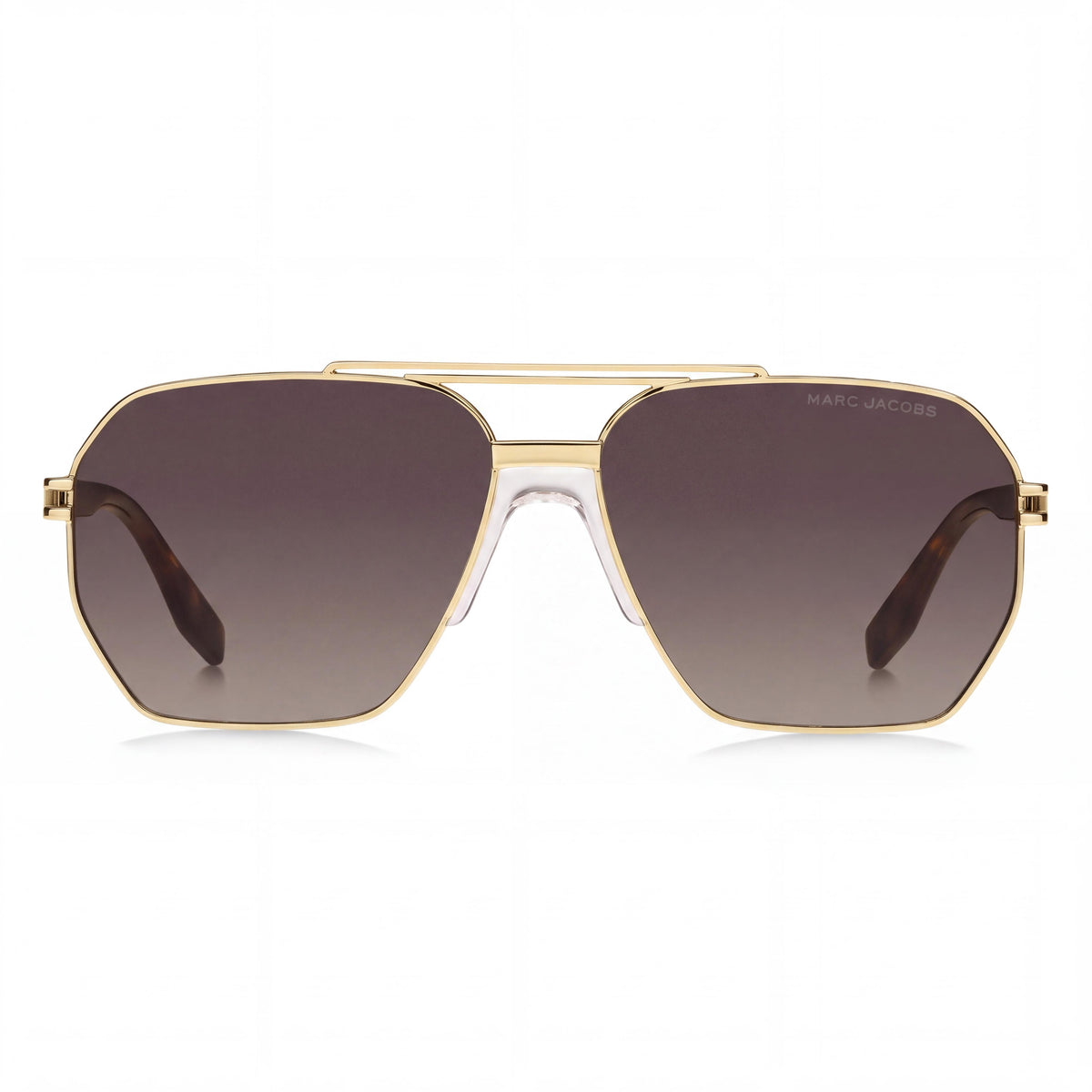 Marc Jacobs Marc 748/S Women's Gold Havana Brown Metal Sunglasses 100% UV Protection 60mm, Photo 2