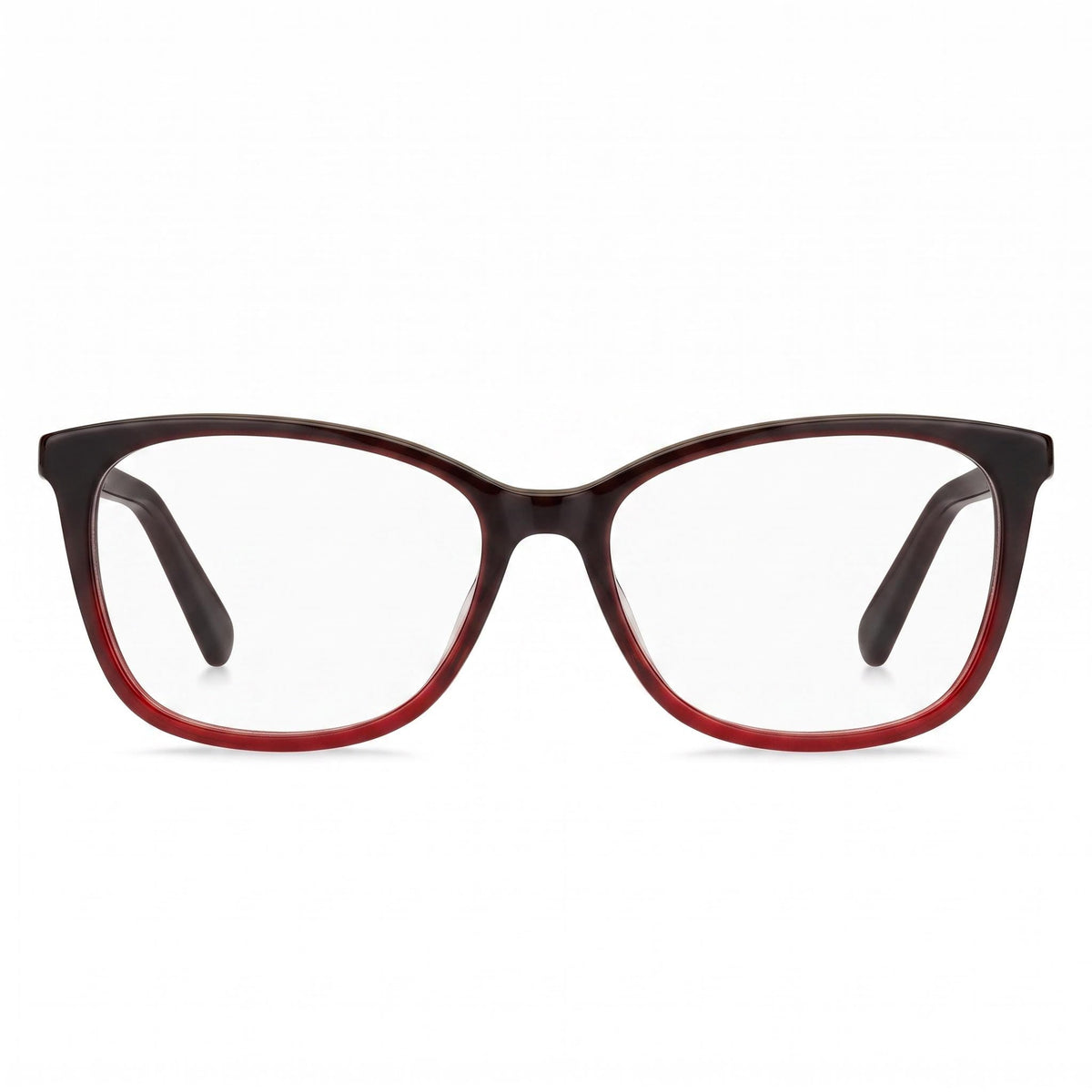 Tommy Hilfiger RECTANGULAR / SQUARE Unisex Plastic Frame Burgundy Red 54mm, Photo 2