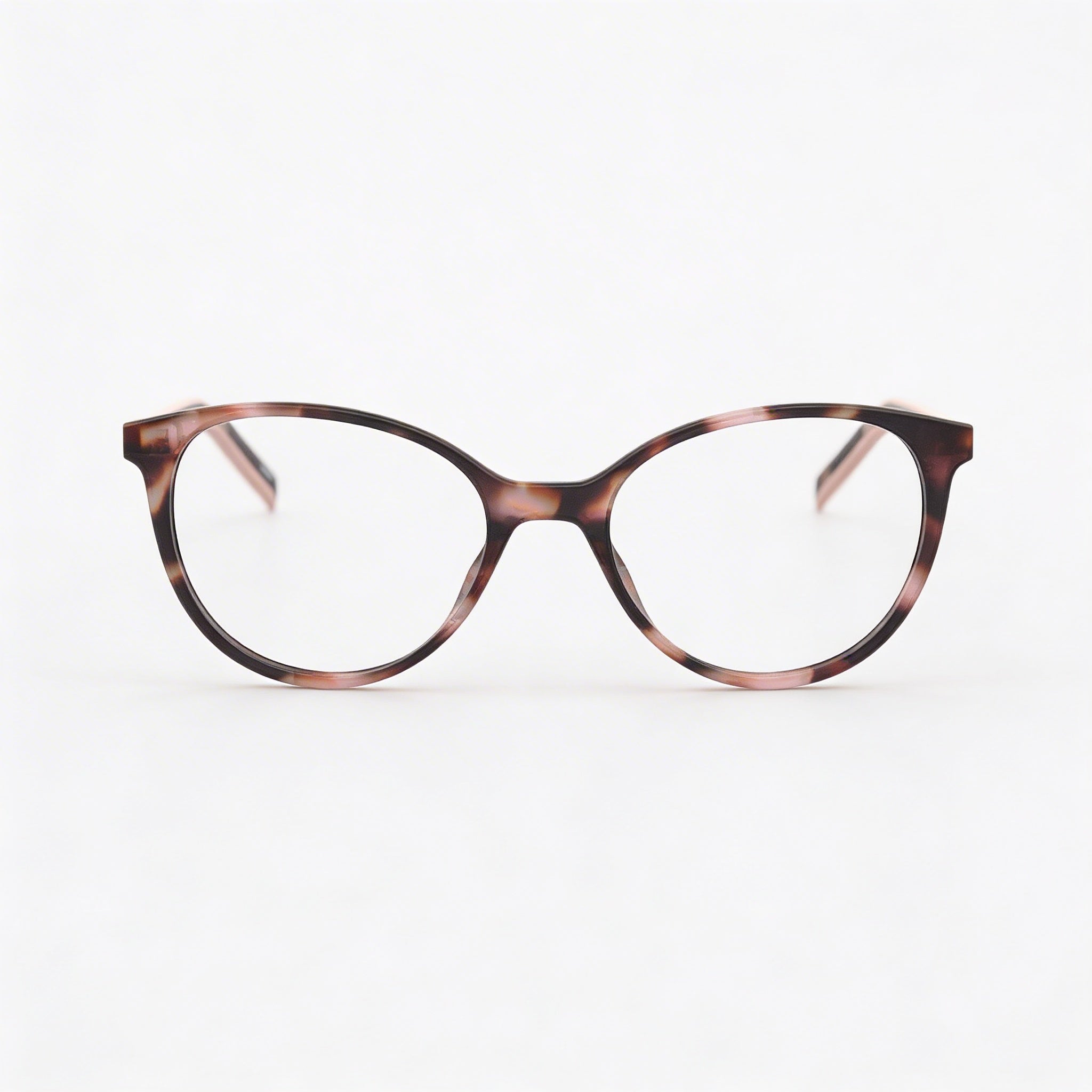 Levi's Lv 1031 Women's Pink Havana Plastic Optical Frames with Demo Lenses and Iconic Logo 51mm, Photo 3