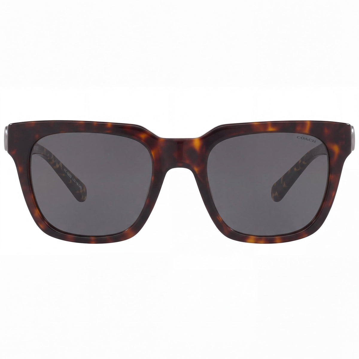 Coach HC8240F-550787-52 Women's Classic Composite Dark Tortoise Dark Grey Solid Non-Polarized Eyeglasses 52mm, Photo 2