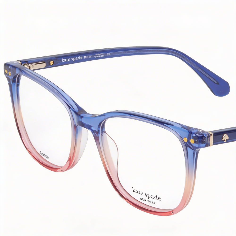 Gafas de mujer Kate Spade New York Joliet con montura de plástico y lentes de policarbonato, tamaño 51-140-17mm