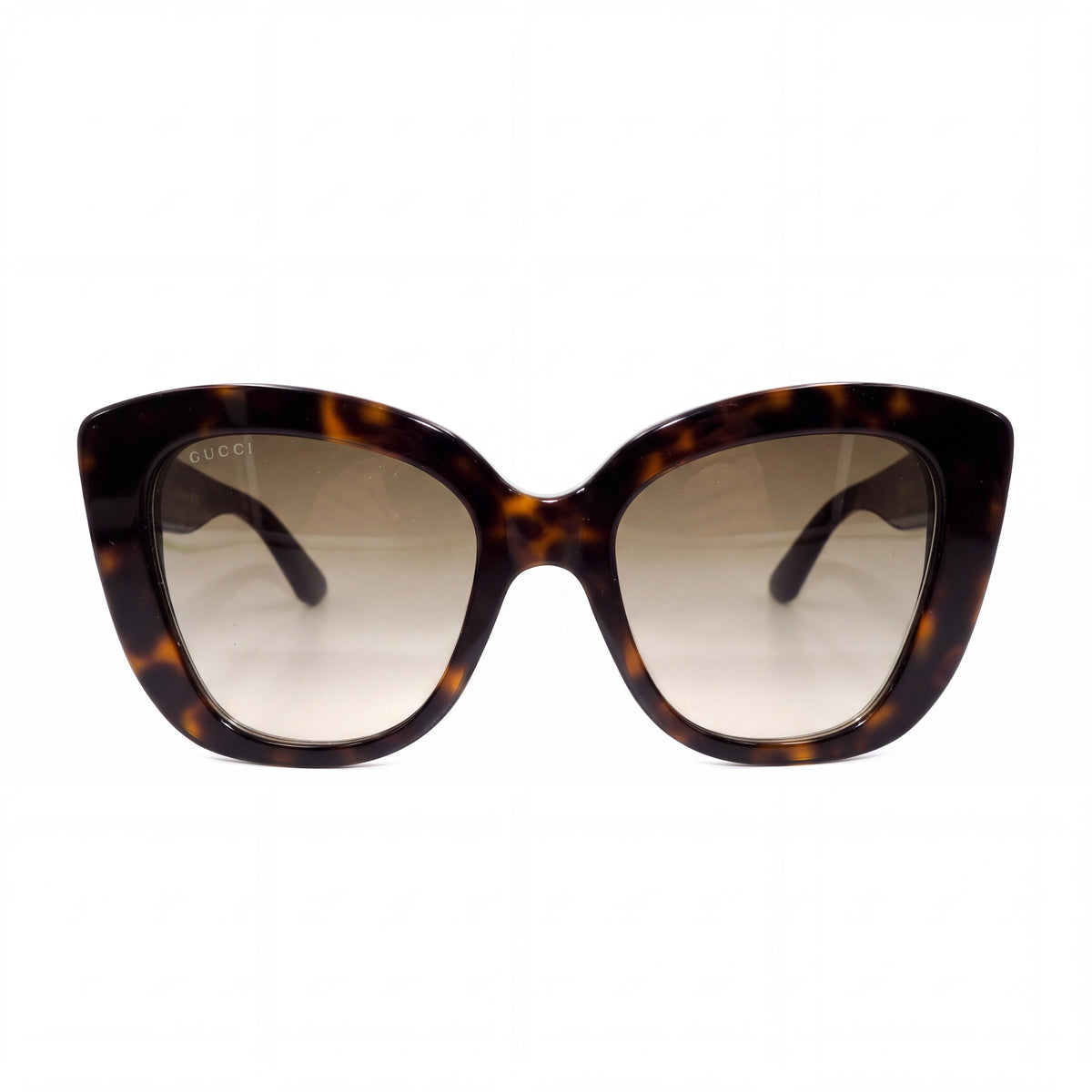 Gucci GG0327S-002-52 Women's Havana Brown Composite UV Protected Anti-Reflective Gradient Sunglasses 52mm, Photo 2