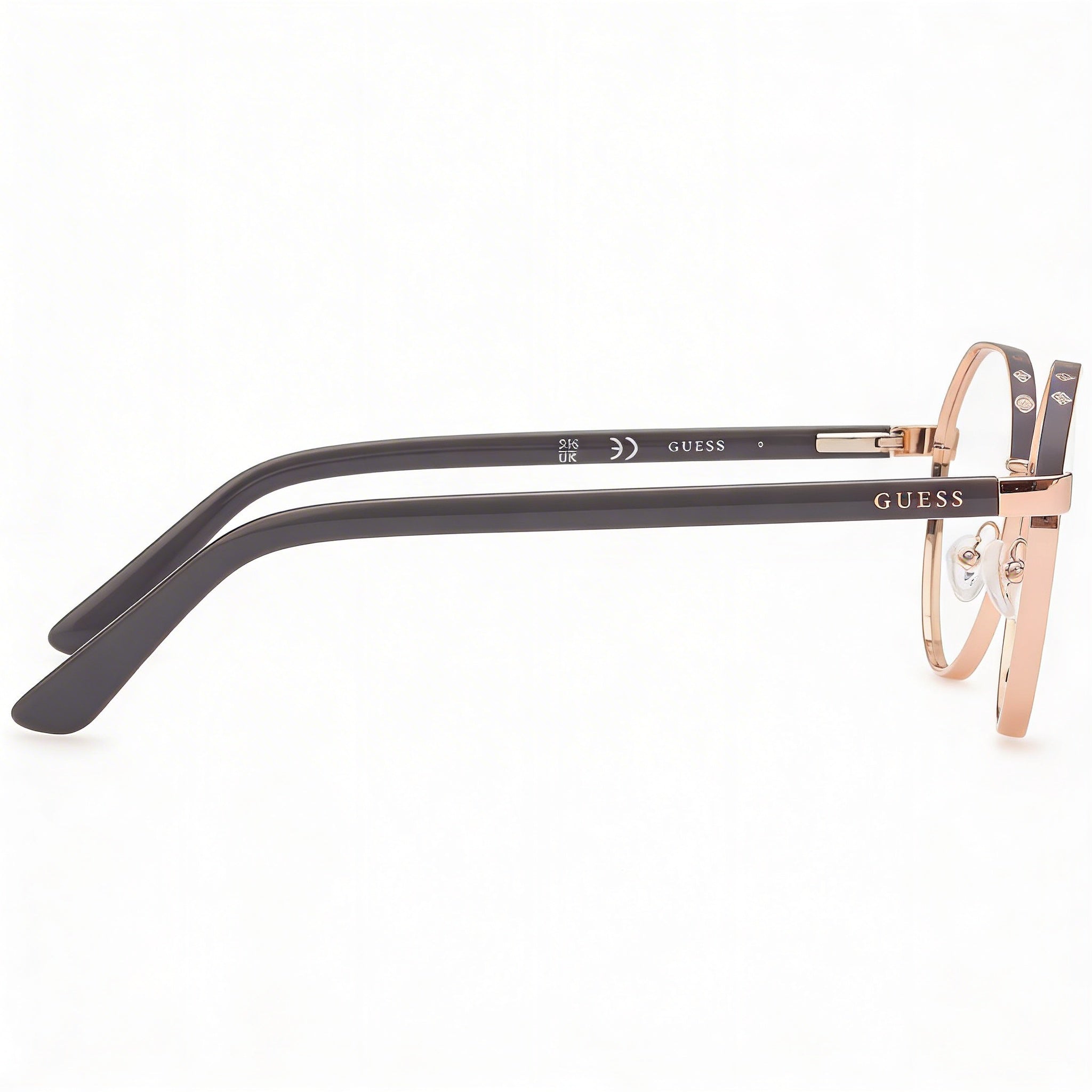 Marcolin Gu50124 Women's Metal Rose Gold / Grey Frame with Multicoloured Lenses 51mm, Photo 2