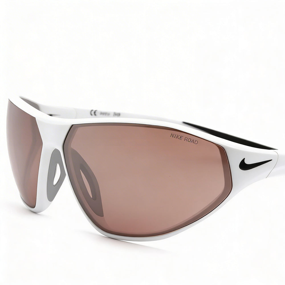 Nike Aero Swift Shield Men's Sunglasses White Plastic Road Tint 100% UV Protection 65-12-140mm