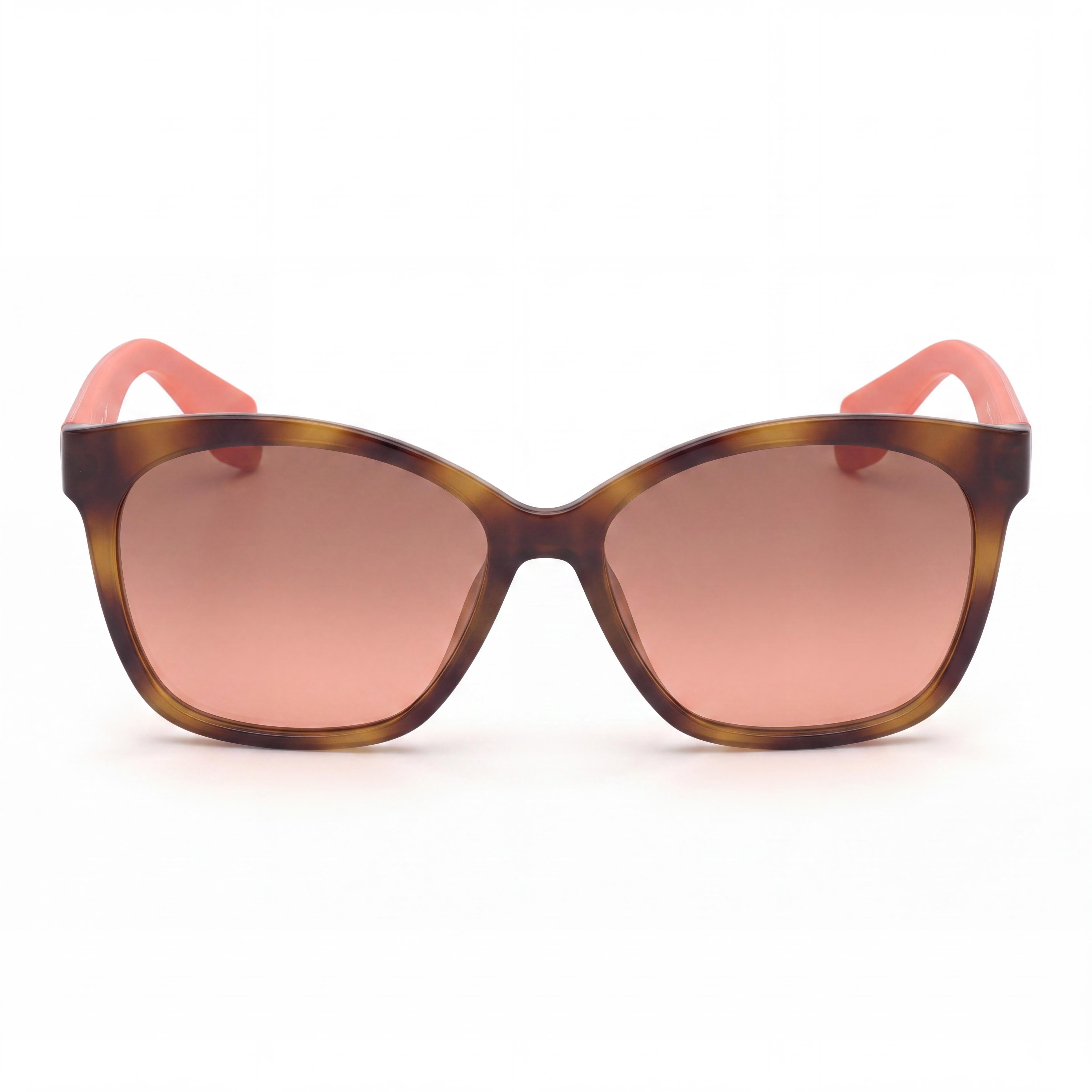 adidas Originals OR0045 Women's Blonde Havana Injected Non-Polarized Graded Brown Sunglasses 57-15-140, Photo 2
