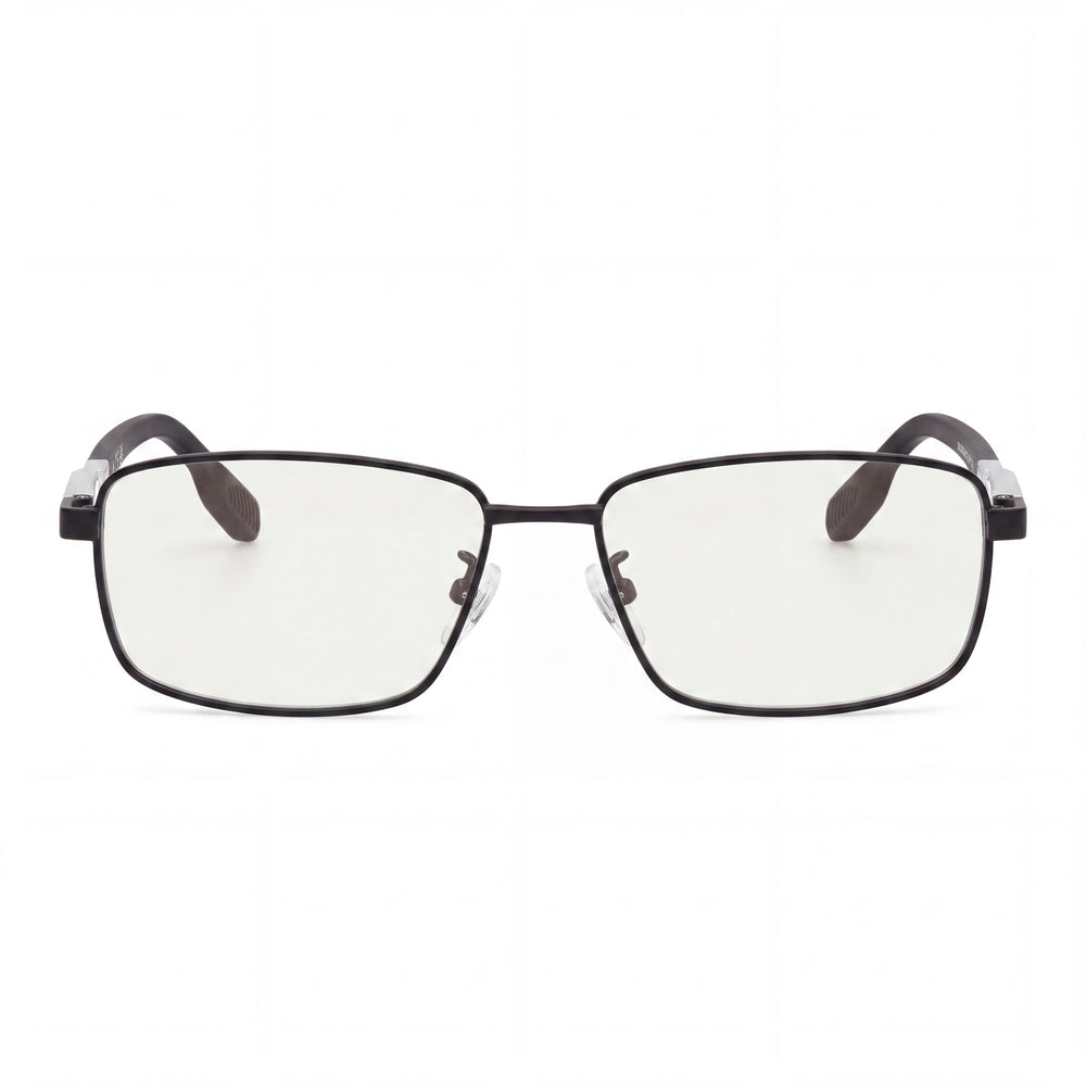 Gafas unisex Adidas Casual Metal Matte Black Transparente 55-15-145