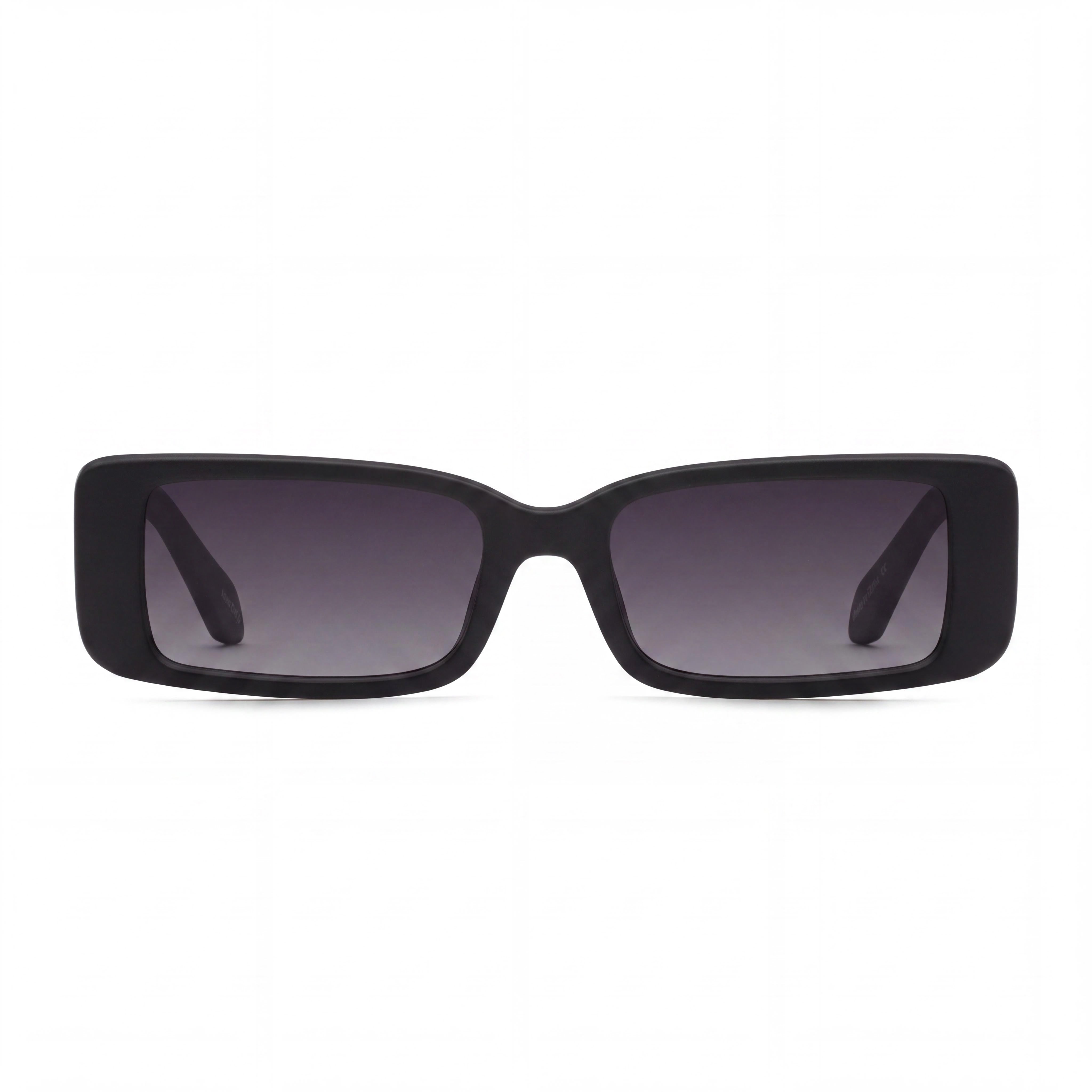 QUAY AUSTRALIA Women's Cat Eye Matte Black Smoke Plastic Frame Smoke Non-Polarized Sunglasses, Photo 2