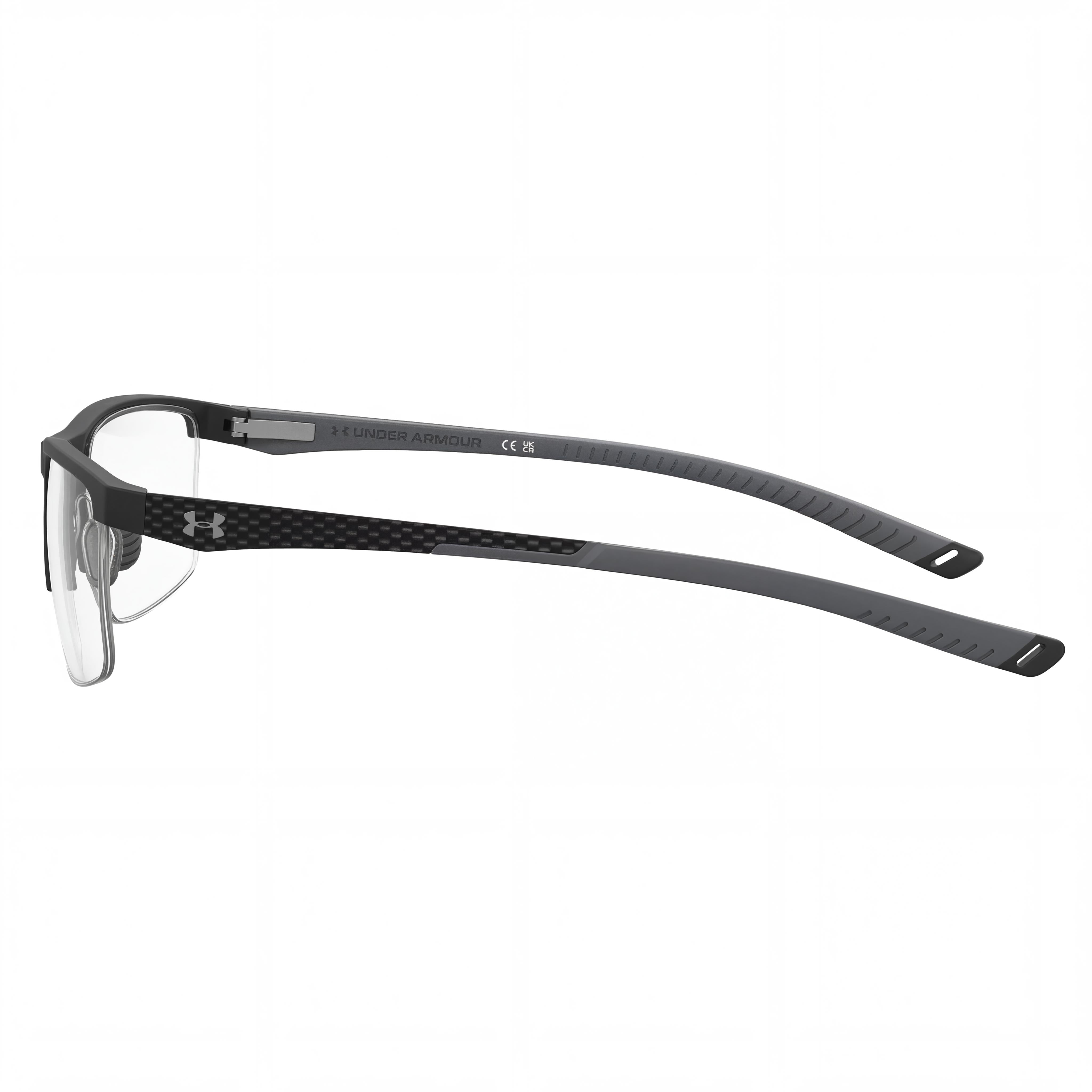 Under Armour Women’s Casual Black Grey Polyamide Frame Non-Polarized Sunglasses 56-18-145mm, Photo 2