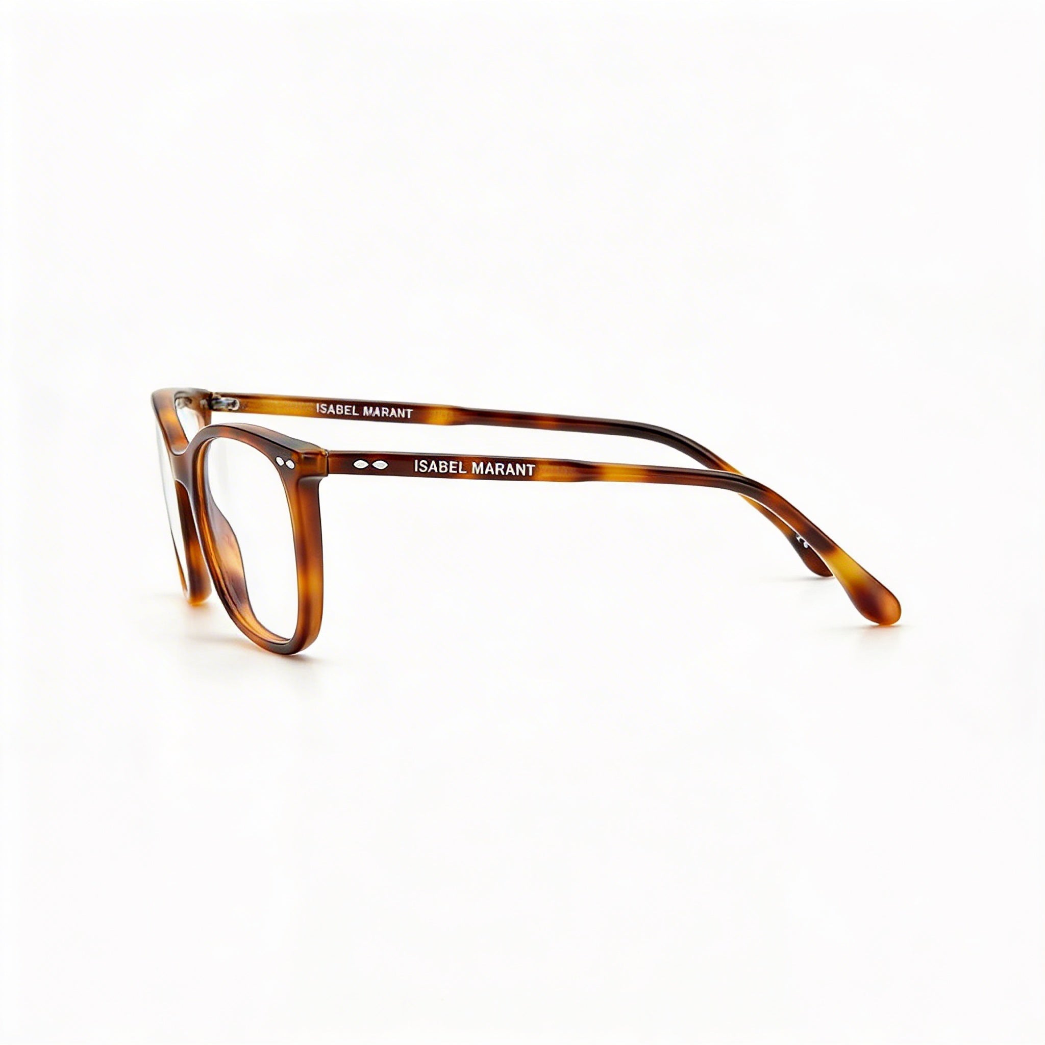 Gafas de sol unisex modernas Isabel Marant con montura de acetato Havana y lentes de policarbonato Havana de 53 mm de ancho., Photo 2