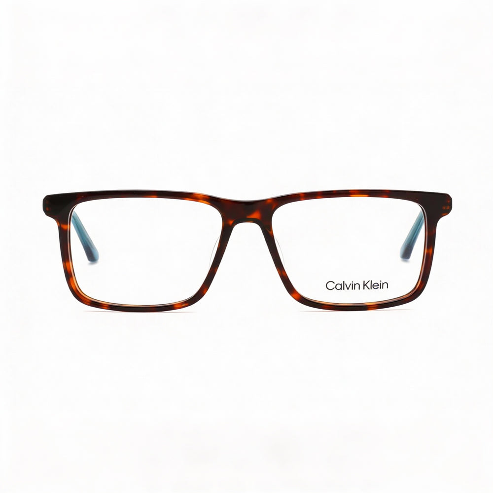 Calvin Klein Ck22544 Unisex Eyewear with Tortoise Metal Frame and Polycarbonate Lenses, Size 55mm