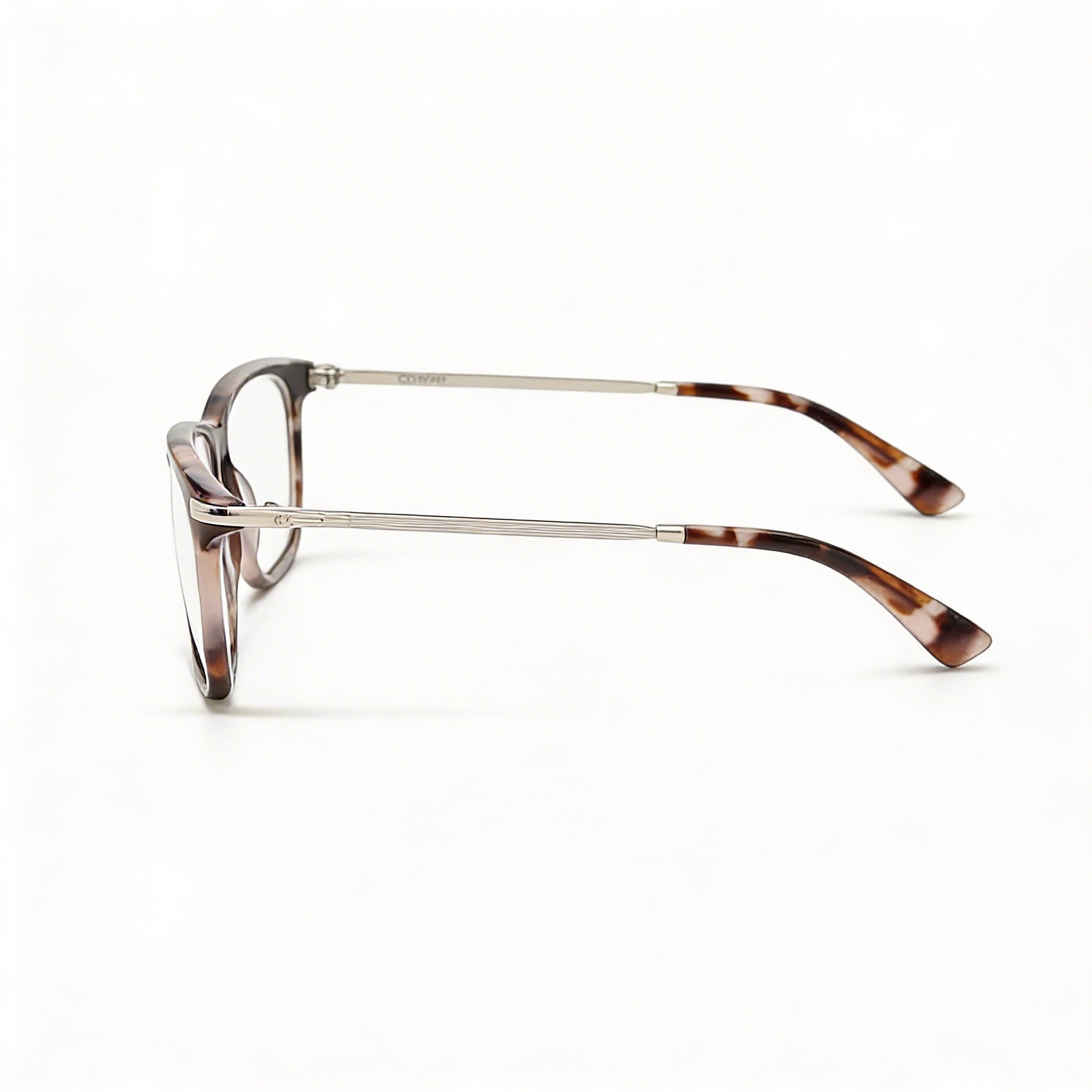 Calvin Klein Ck22501 Unisex Cat Eye Full Rim Eyeglasses with Plastic Frame in Rose Tortoise 51mm, Photo 3