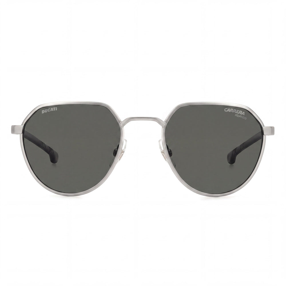 CARRERA DUCATI CARDUC 036/S Men's Matte Palladium Metal Frame Green Polarized Lenses Sunglasses 52mm Lens 21mm Bridge 140mm Temple