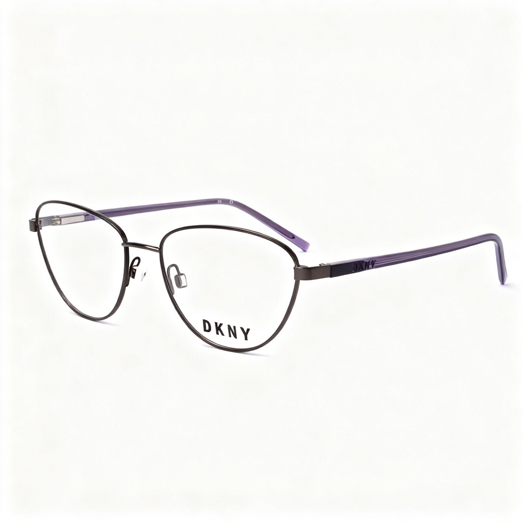 DKNY Men's Modern DK3005 Propionate Frame, Non-polarised Gunmetal Sunglasses, 53mm, Photo 3
