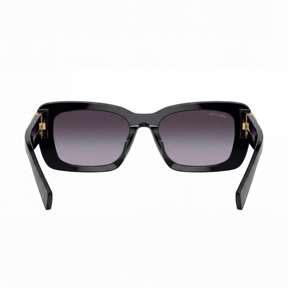 Gafas de sol Miu Miu 0MU 07YS 53 1AB5D1 para mujer, de acetato multicolor, con lentes grises degradadas, no polarizadas y protección UV, 53 mm, Photo 2