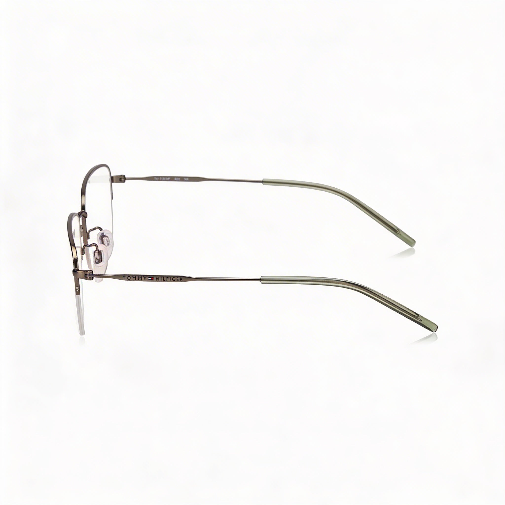 Gafas unisex Tommy Hilfiger Th 1935/F de metal mate oscuro rutenio de 56 mm, Photo 3