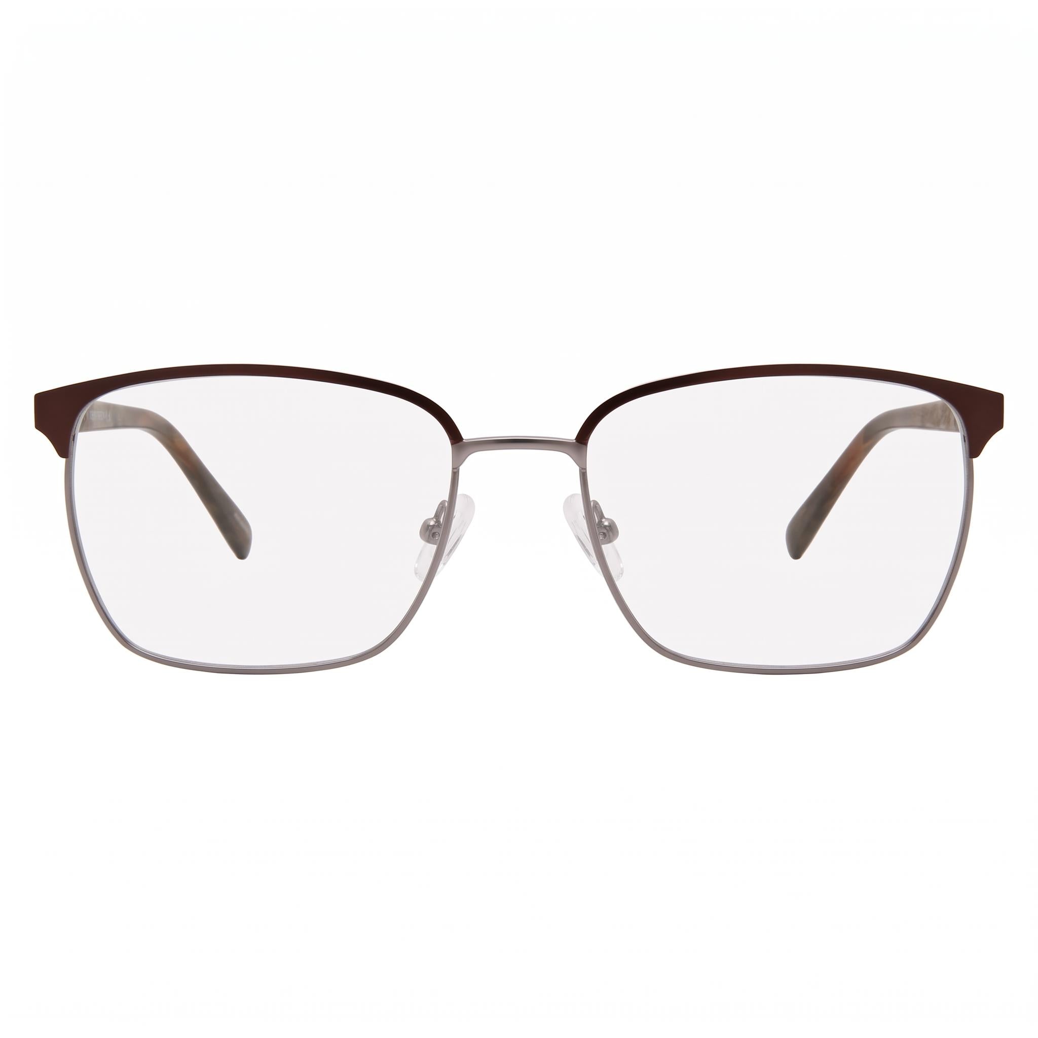 Chesterfield 72xl Men's Metal Brown Eyeglass Frames with Demo Lenses - 55mm Lens, 18mm Bridge, 145mm Temple, Photo 2