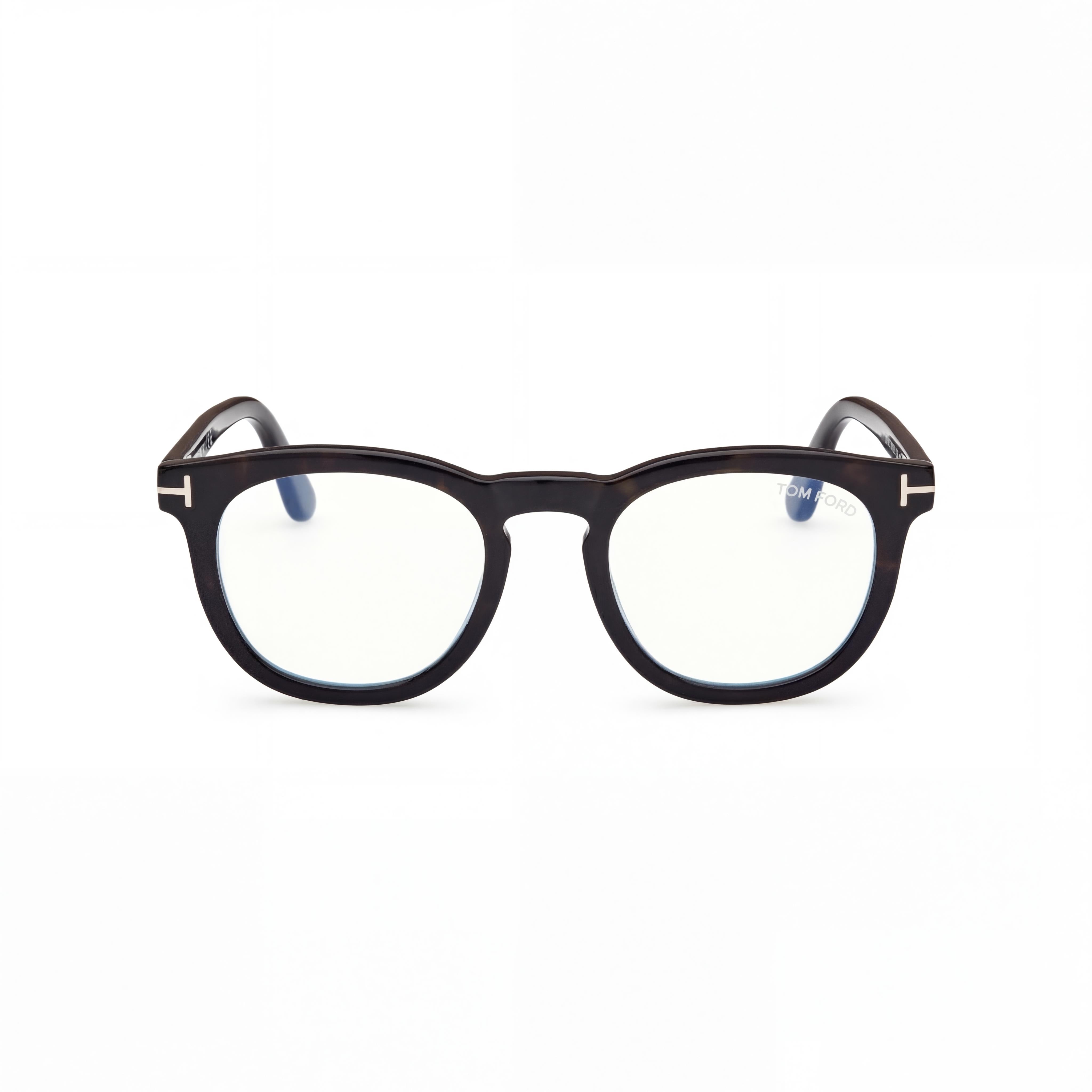 Tom Ford Ft5993-b Unisex Tortoise Shiny Black Smoke Frame Black Lens 50-21-145, Photo 2