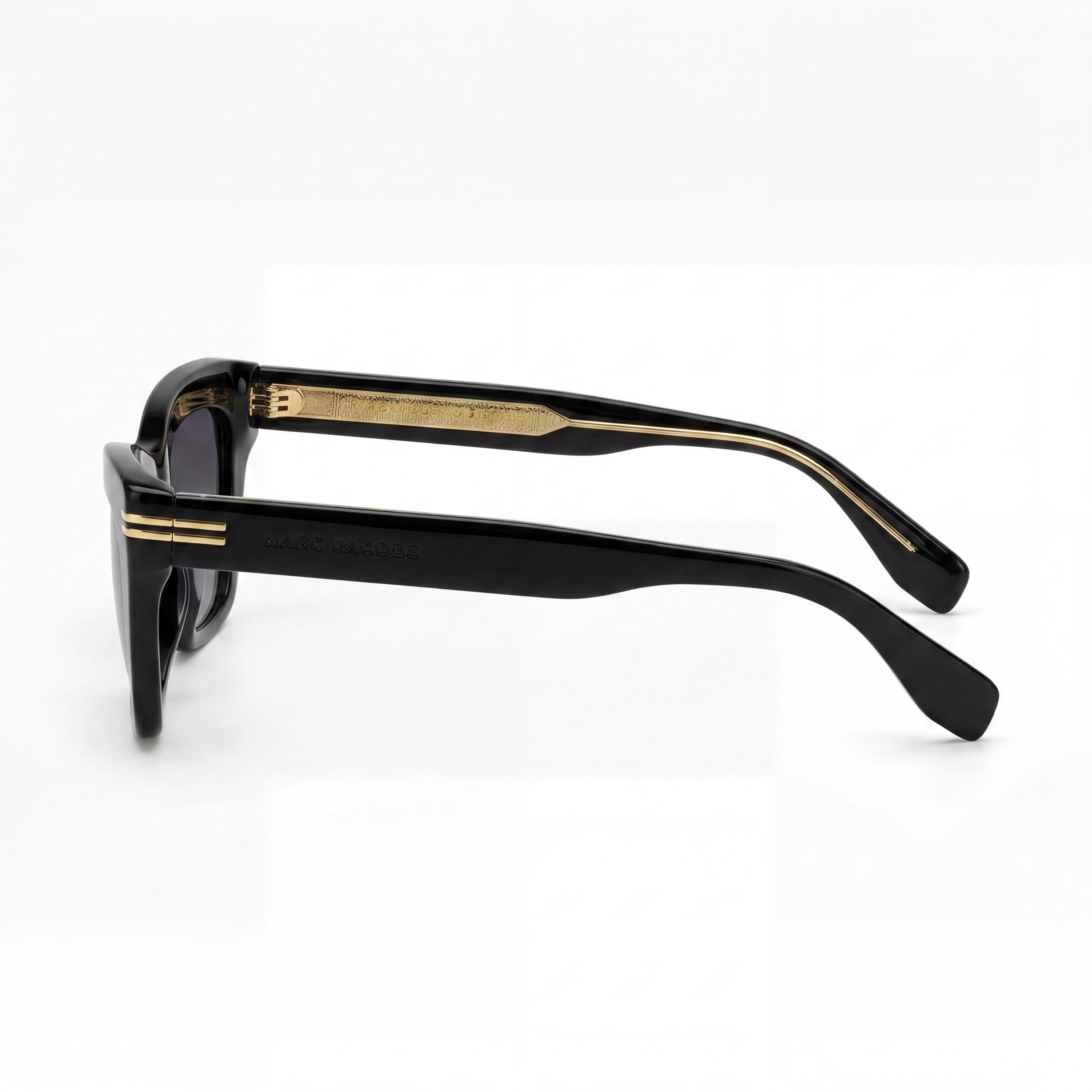 Marc Jacobs Modern Women’s Green/Brown Acetate Sunglasses with Brown Shaded Lenses, UV Protection, 54mm, Photo 3