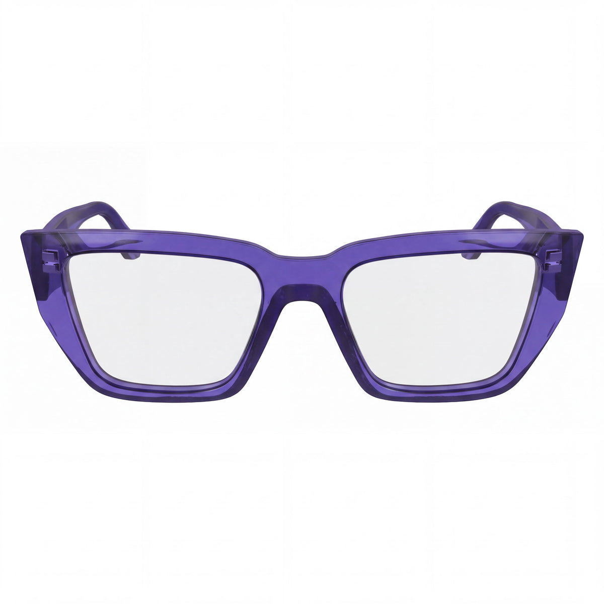 KARL LAGERFELD Modern Women's Violet Injected Frame Sunglasses with Polycarbonate Lenses and UV Protection 52mm, Photo 2