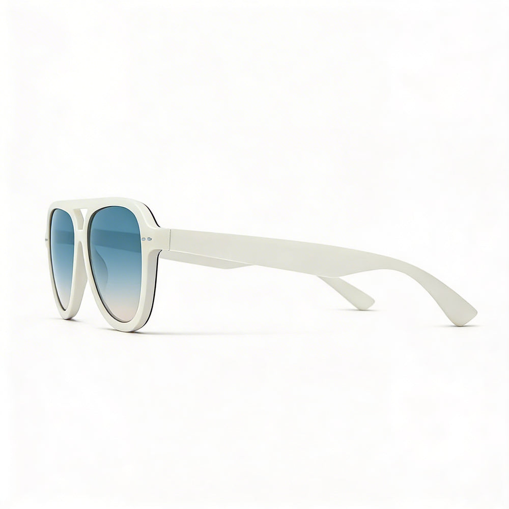 Gafas de sol Isabel Marant Im0006s para mujer, montura de plástico color marfil, lentes gris-marrón con protección UV 59-13-145