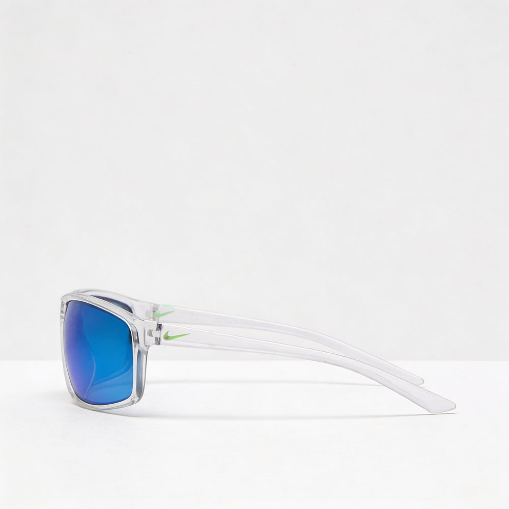 Nike Men's Adrenaline M Titanium Clear Grey Green Polycarbonate UV Protected Non-Polarized Sunglasses 64mm