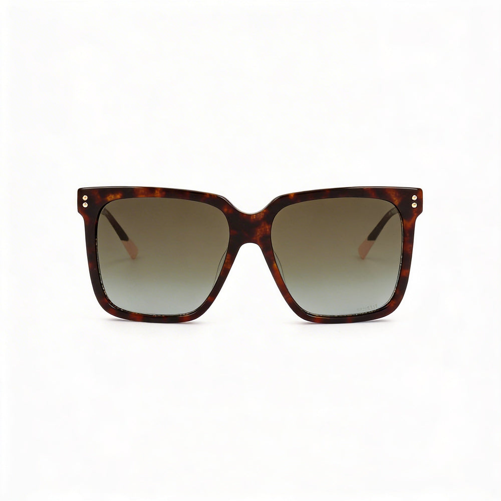 Gafas de sol clásicas M Missoni para mujer, de acetato multicolor, con protección UV, 57 mm