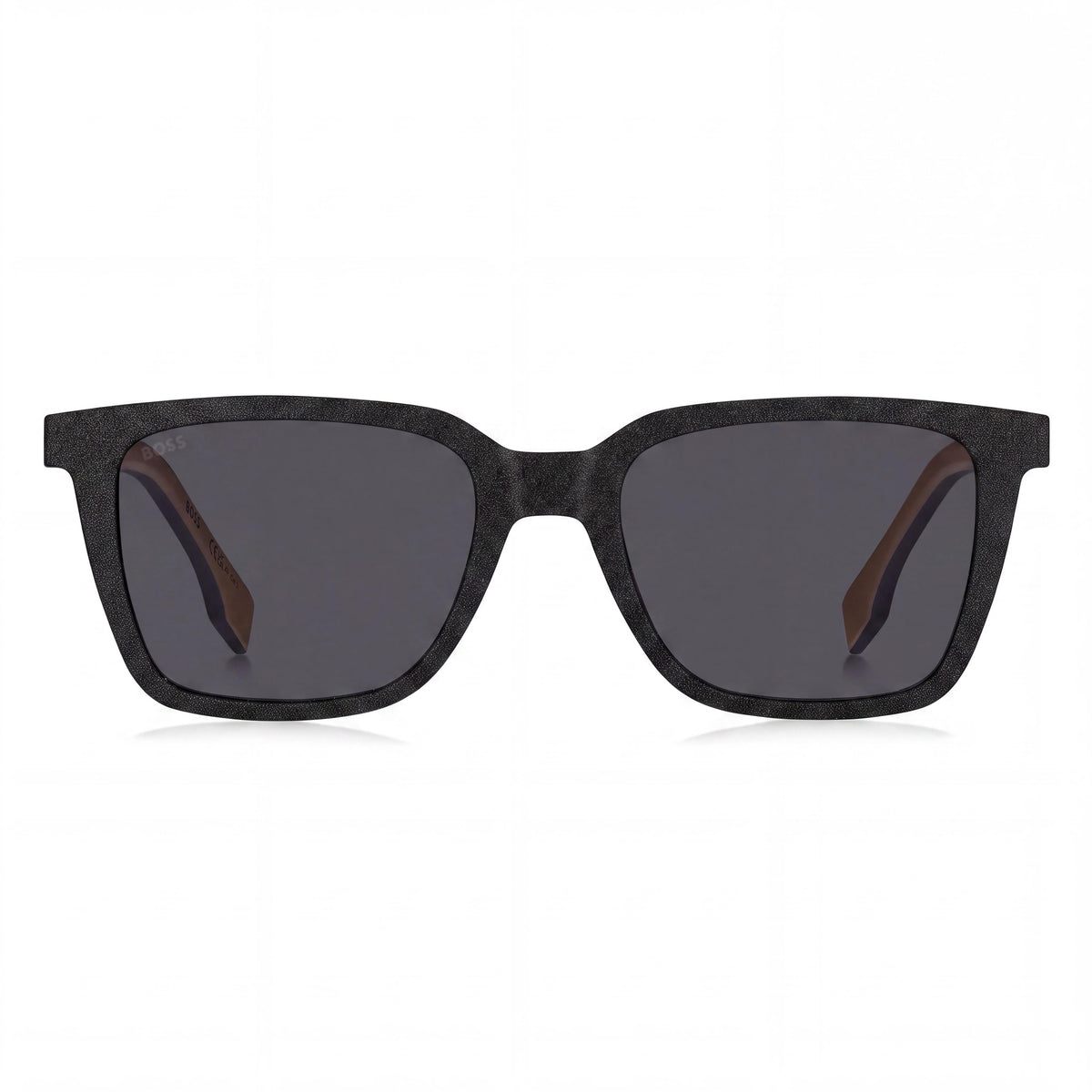Gafas de sol Hugo Boss BOSS 1574/S para hombre, funcionales y cómodas, armazón de plástico negro, beige y gris, 53 mm, Photo 2