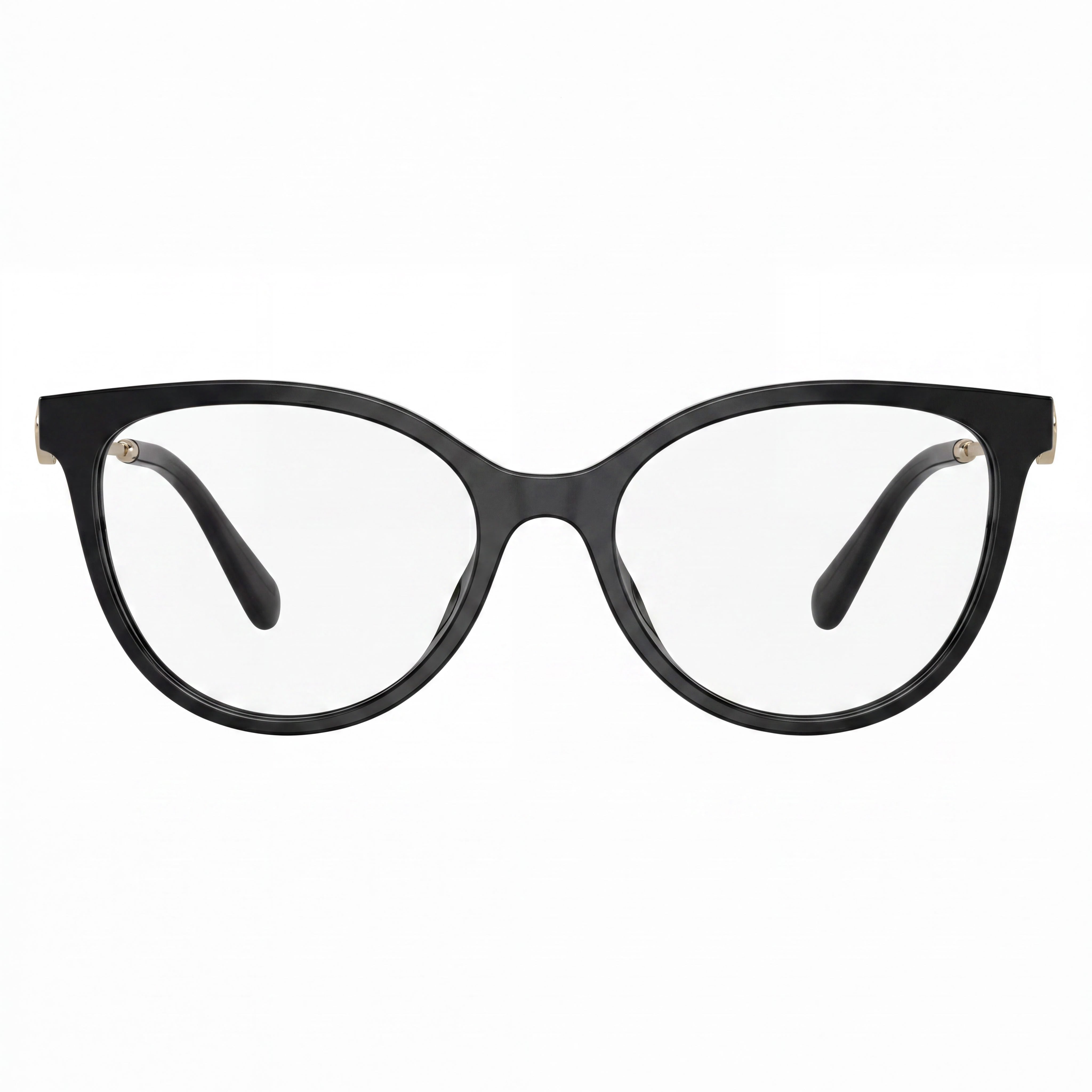 Tory Burch Miller Phantos Ty 2149u Men's Black Acetate Round Frame Eyeglasses with Clear Plastic Lenses 53mm, Photo 2