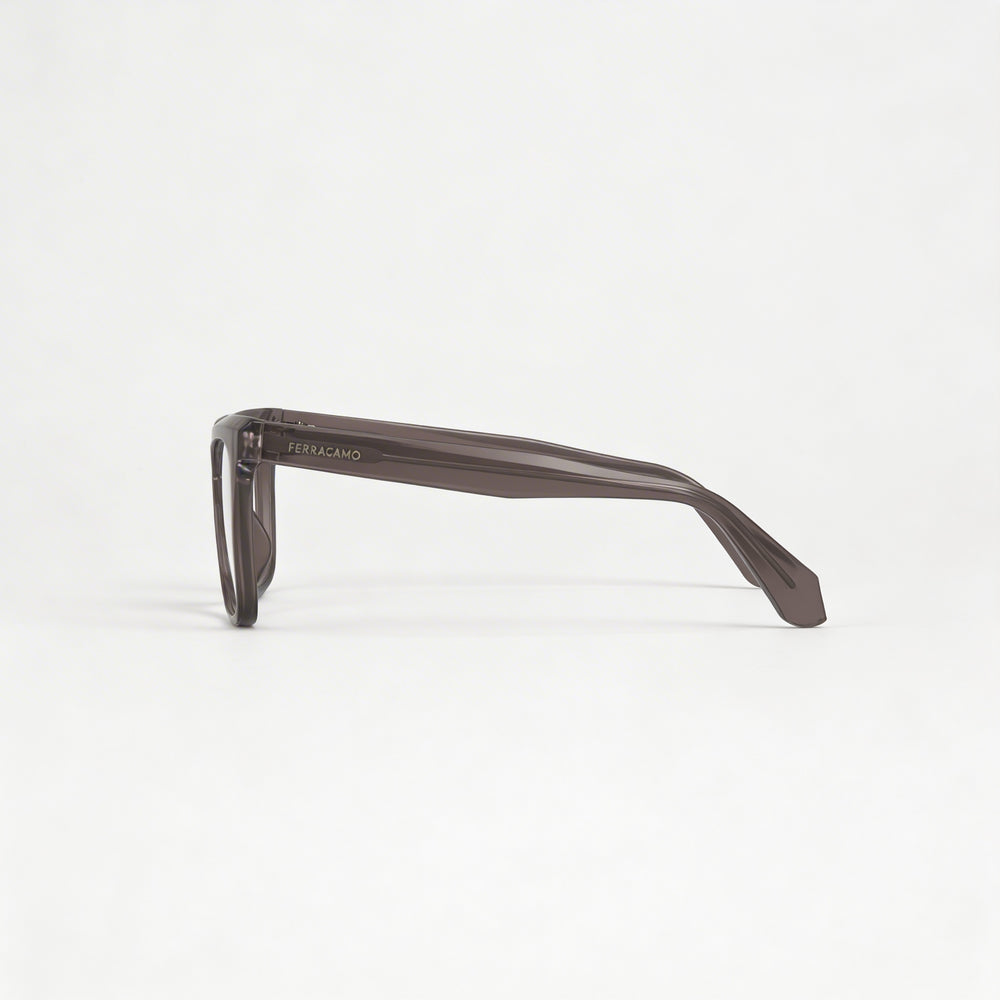 Salvatore Ferragamo Sf2990 Men's Transparent Grey Acetate Optical Eyeglasses 52mm