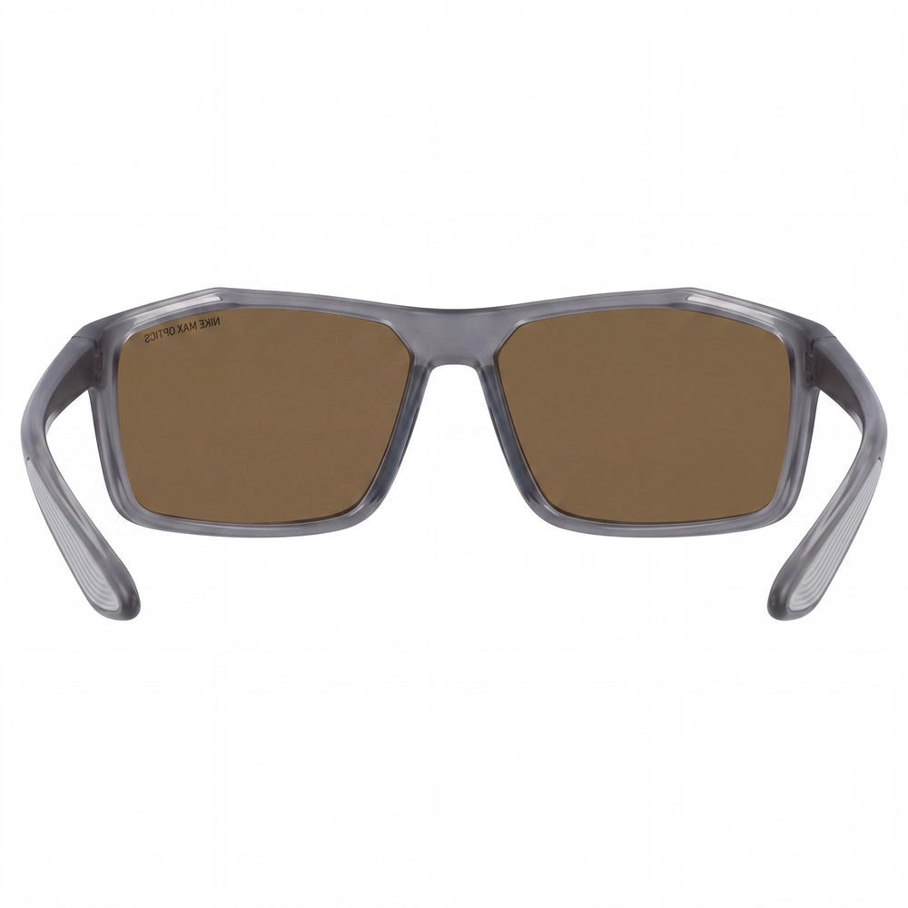 Gafas de sol Nike Windstorm M Cw4672 para hombre con montura de titanio, color gris oscuro mate y bronce, protección UV del 100%, 65 mm