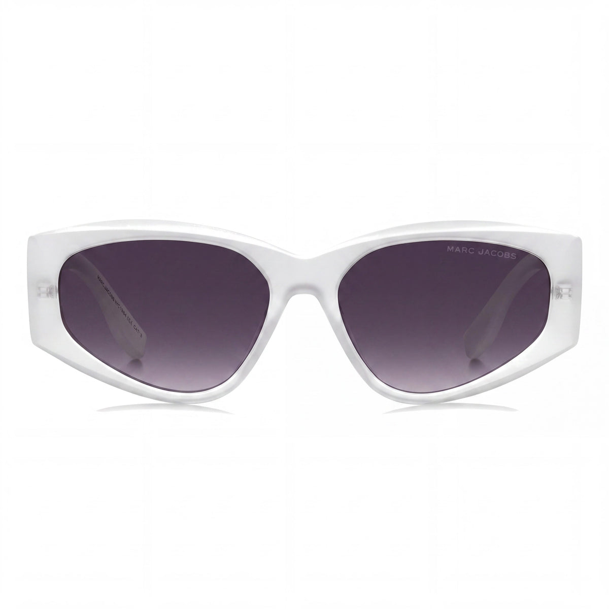 Marc Jacobs Classic Women's Matte Crystal Plastic Frame, Violet Shaded Lenses, Size 16-16-145, Photo 2