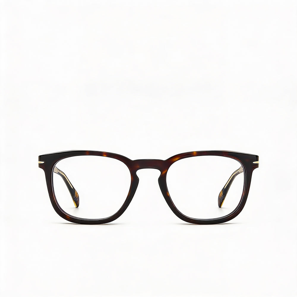 Gafas de sol David Beckham DB 7022/BB para hombre con montura de acetato color Havana y lentes de policarbonato no polarizadas de 49 mm