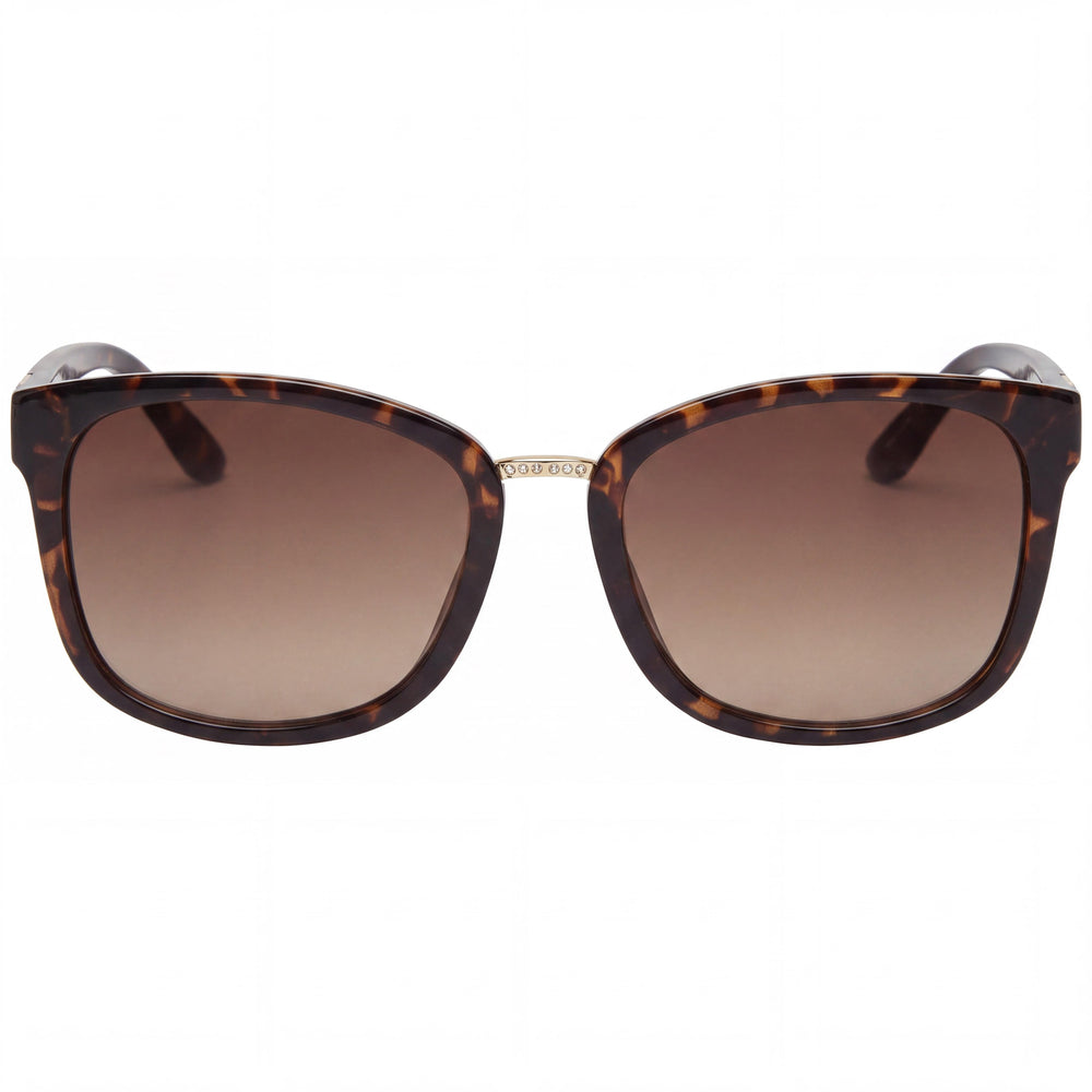 GUESS Classic GF0327 Women's Multi-Coloured Plastic Gradient Brown UV Protection Sunglasses 57mm