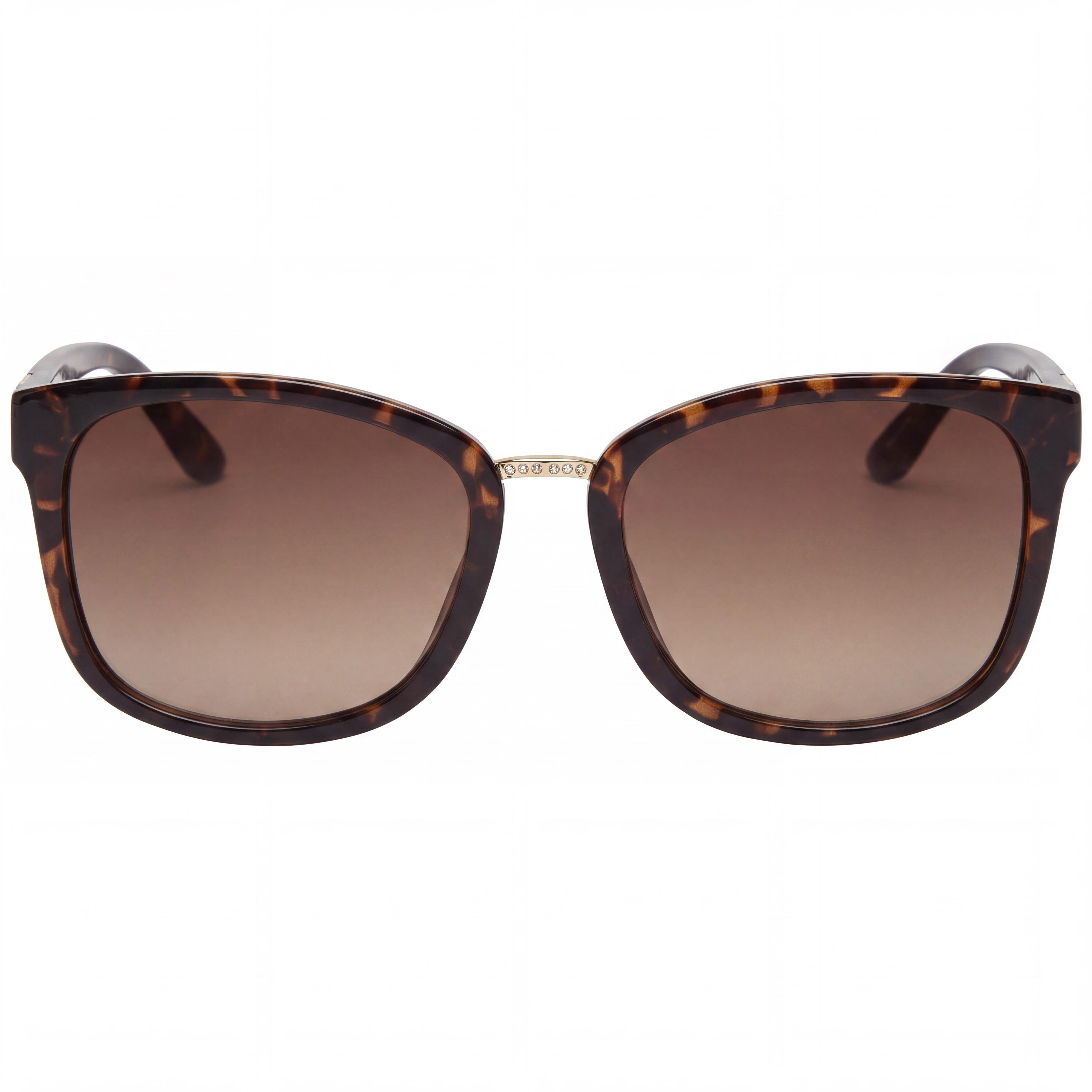 GUESS Classic GF0327 Women's Multi-Coloured Plastic Gradient Brown UV Protection Sunglasses 57mm, Photo 2