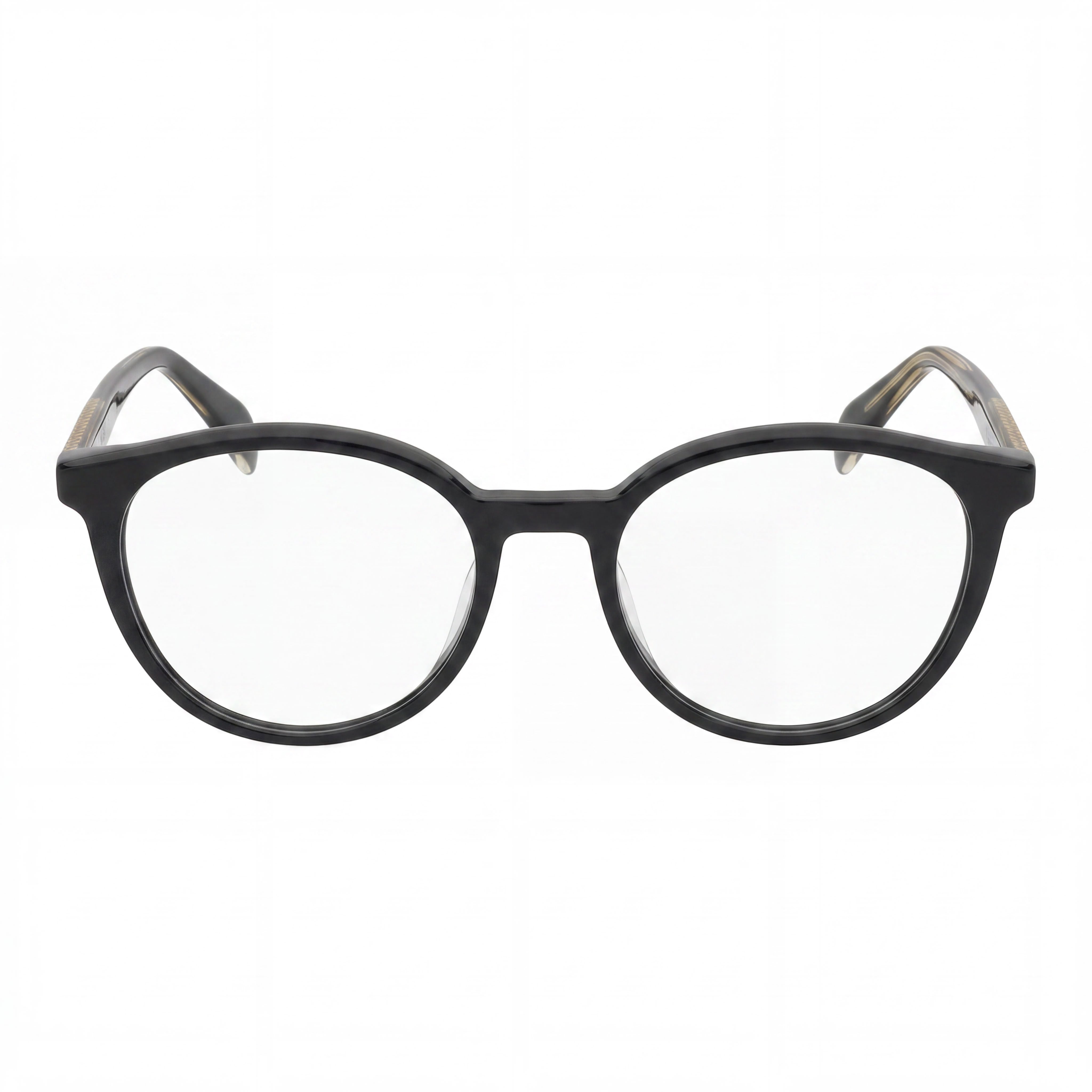 Gafas Tous Classical para mujer, de acetato de celulosa negro brillante, con lentes transparentes de demostración, graduadas, 51 mm, Photo 2