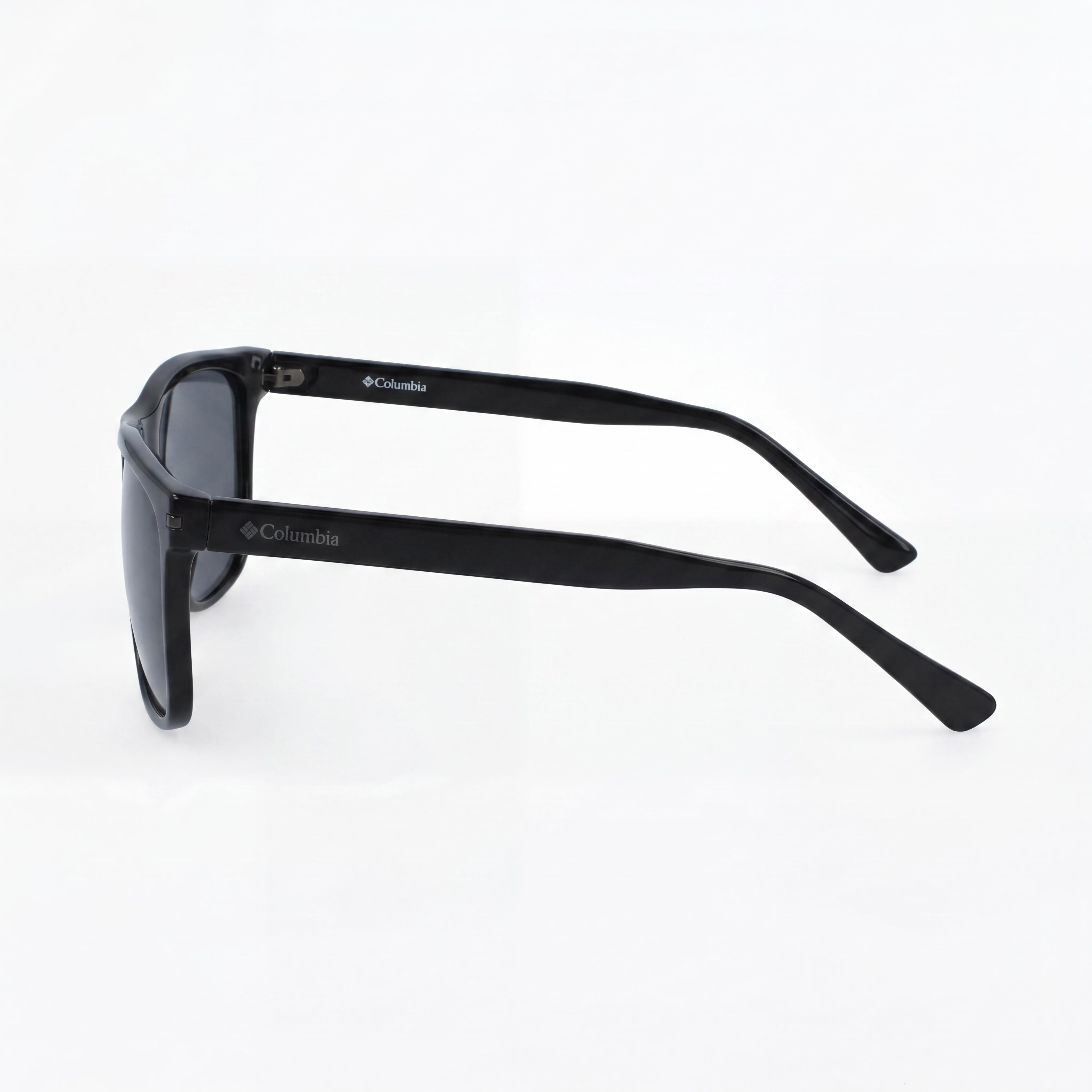 Columbia C550SP BOULDER RIDGE Unisex Plastic Black Smoke Frame Smoke Lens Polarized 100% UV Protection Sunglasses 57mm, Photo 3