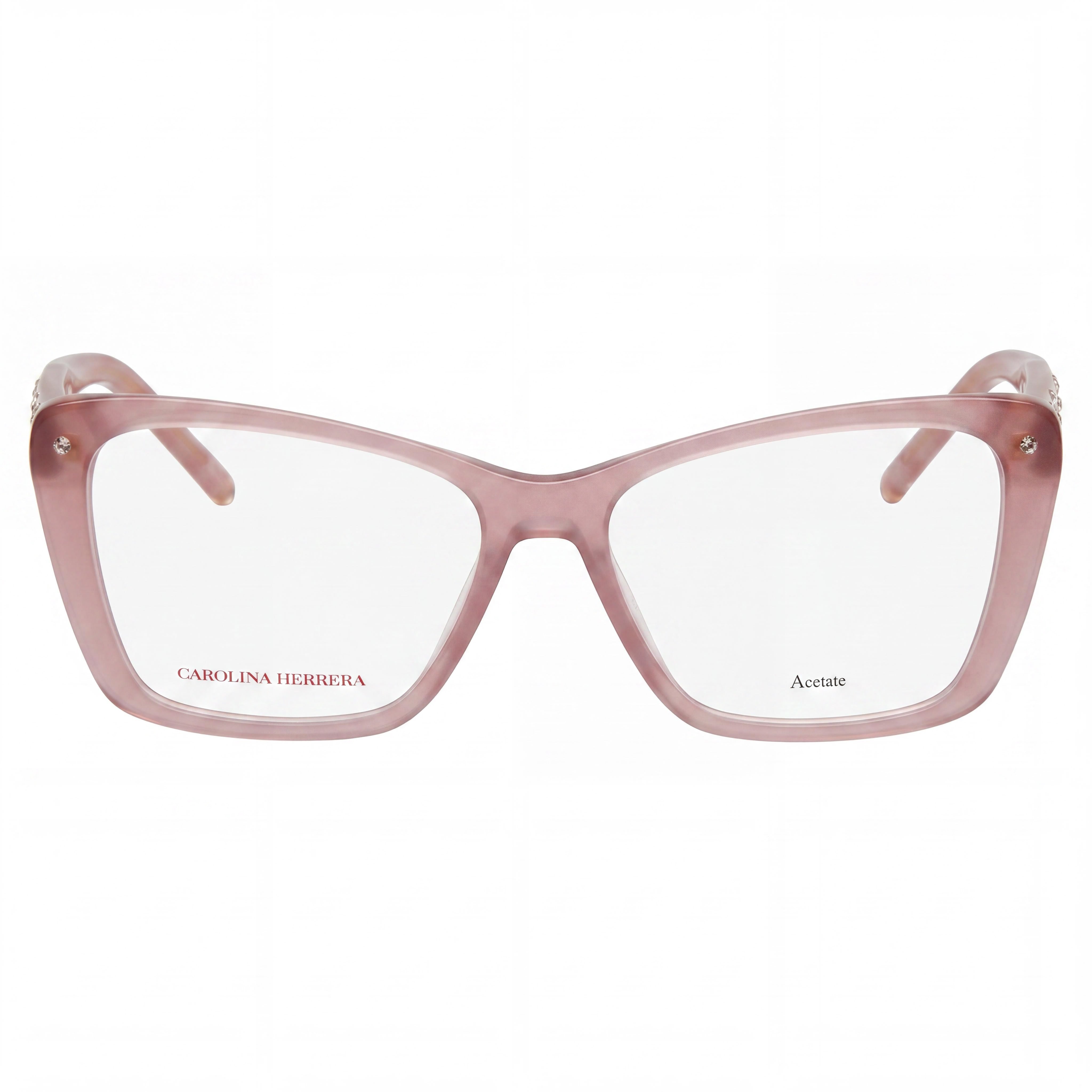 Gafas Carolina Herrera Modern Her 0149 para mujer, armazón de acetato multicolor con lentes nude de 53 mm, Photo 2