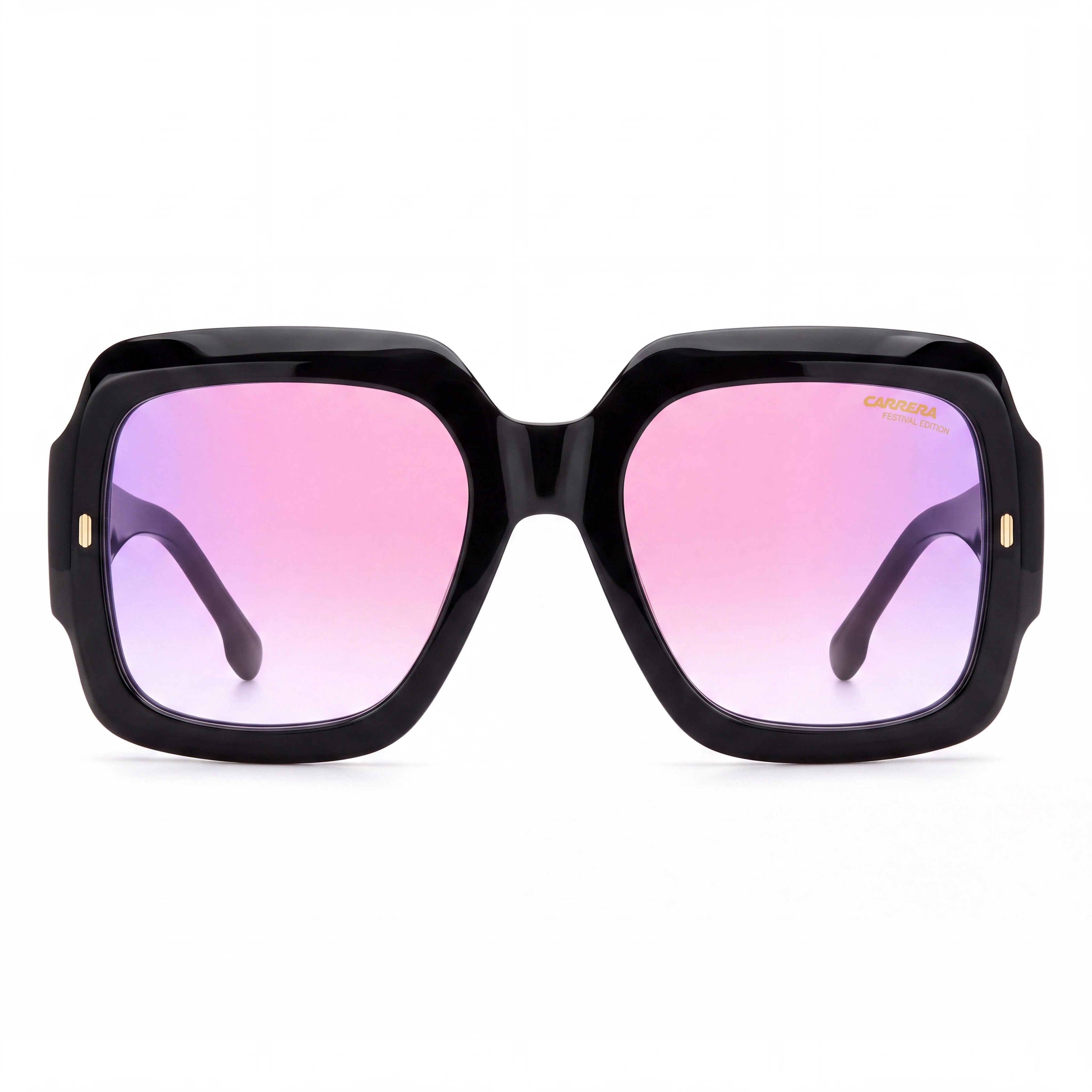 Gafas de sol Carrera 3004/S unisex de montura de plástico, negras, con efecto violeta multicapa, 54 mm, Photo 2