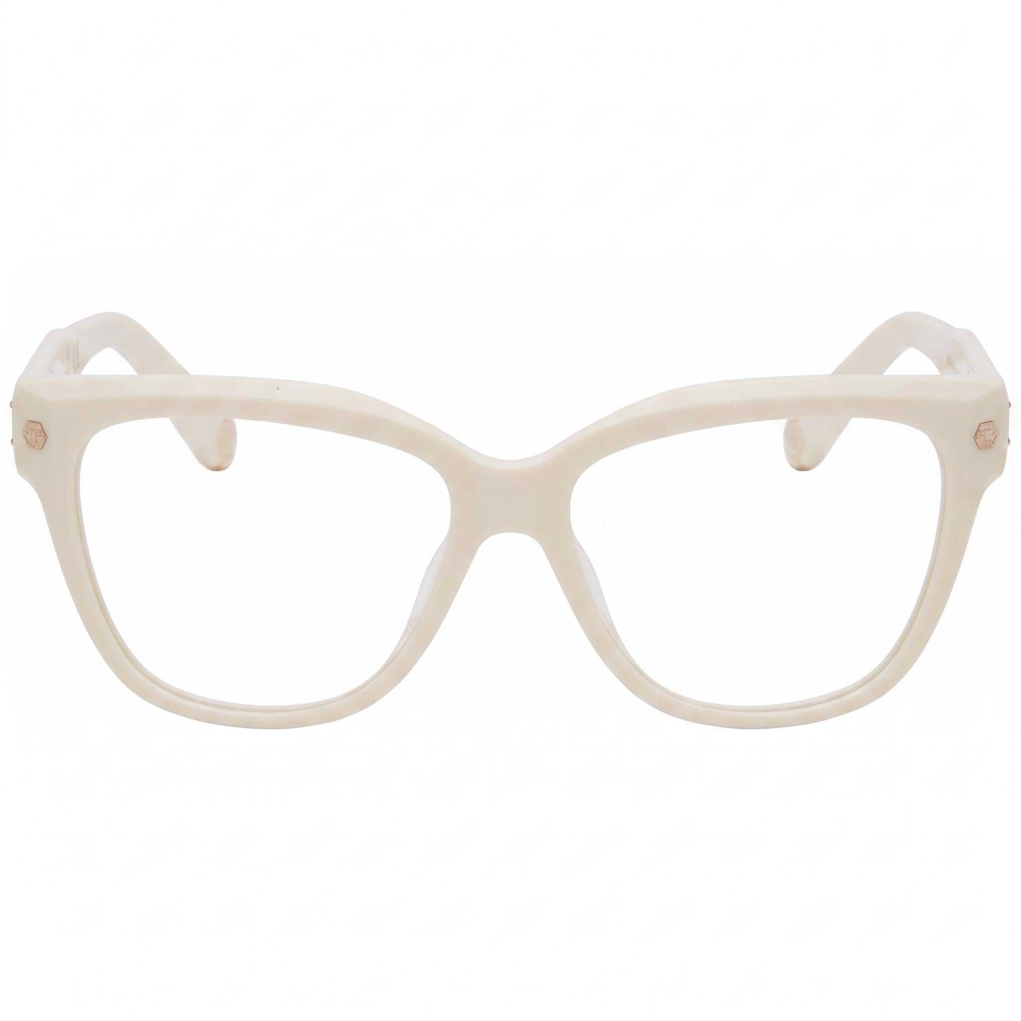 Philipp Plein Classic VPP051M Women's Acetate Optical Glasses Light Yellow Gold (Lens 55mm, Bridge 15mm, Temple 135mm), Photo 2