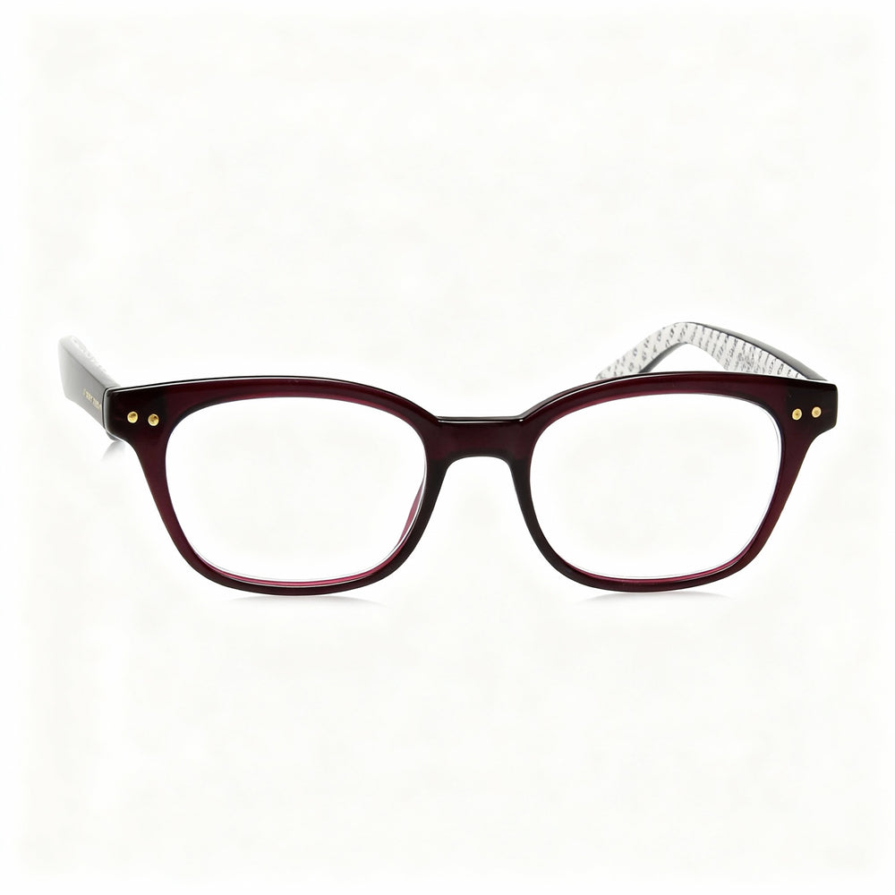 Gafas de sol Rebecca2 de Kate Spade New York para mujer, montura de plástico, no polarizadas, color burdeos ópalo, 48-21-134 mm