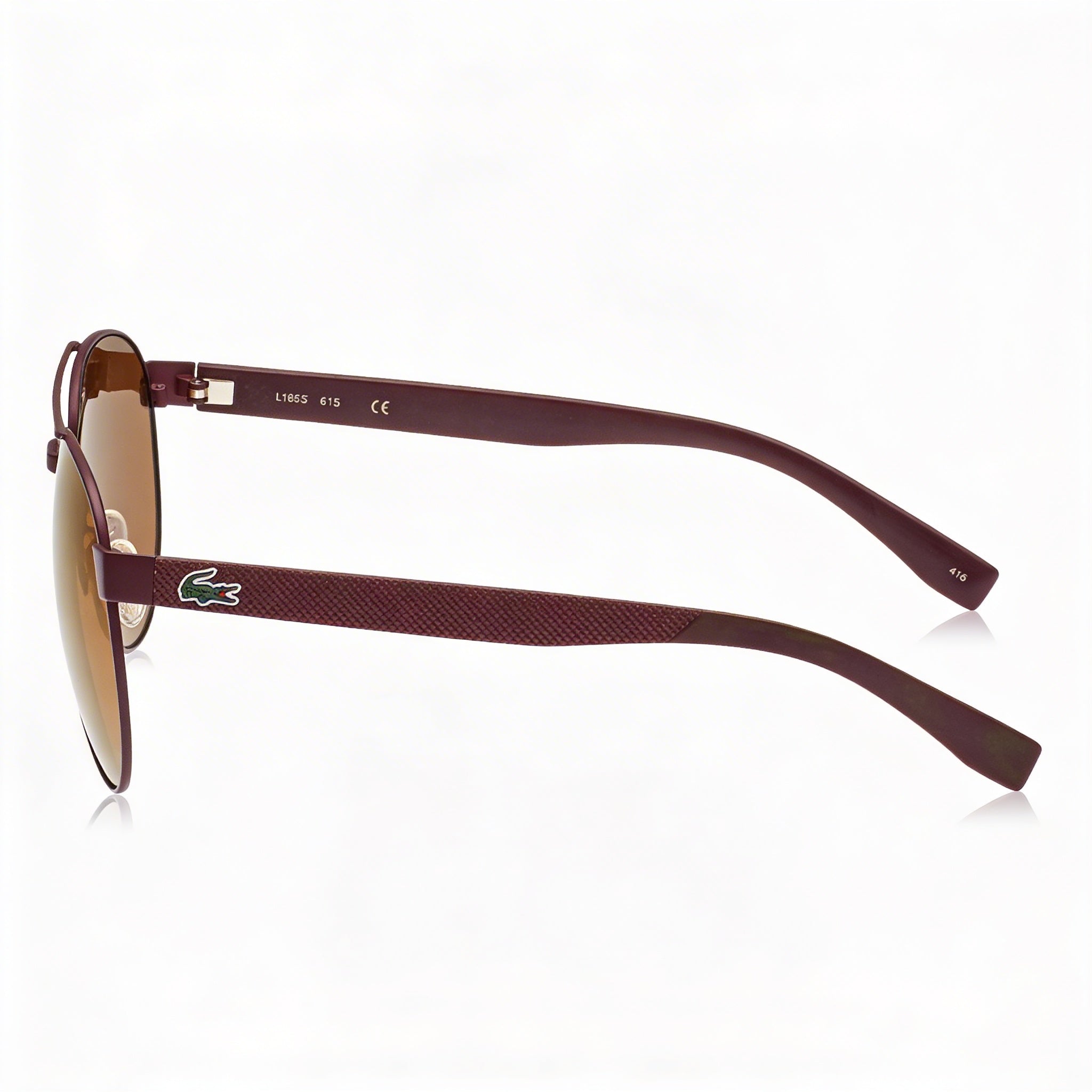 Gafas de sol Lacoste L185S para mujer, montura metálica verde claro, multicolor, antirreflejos y protección UV, 60 mm, Photo 3