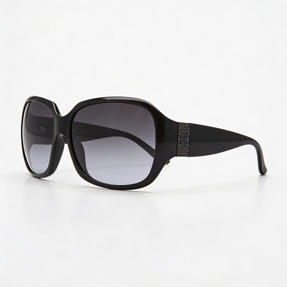 Gafas de sol Hugo Boss Audio Systems BOSS 1437 para hombre, montura cuadrada, de acetato, color negro, 53 mm