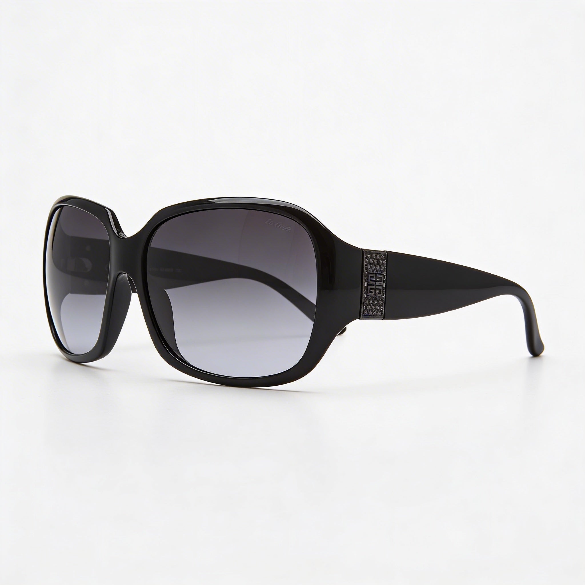 Hugo Boss Audio Systems BOSS 1437 Men's Black Horn Acetate Full Rim Square Eyeglasses 53mm, Photo 3