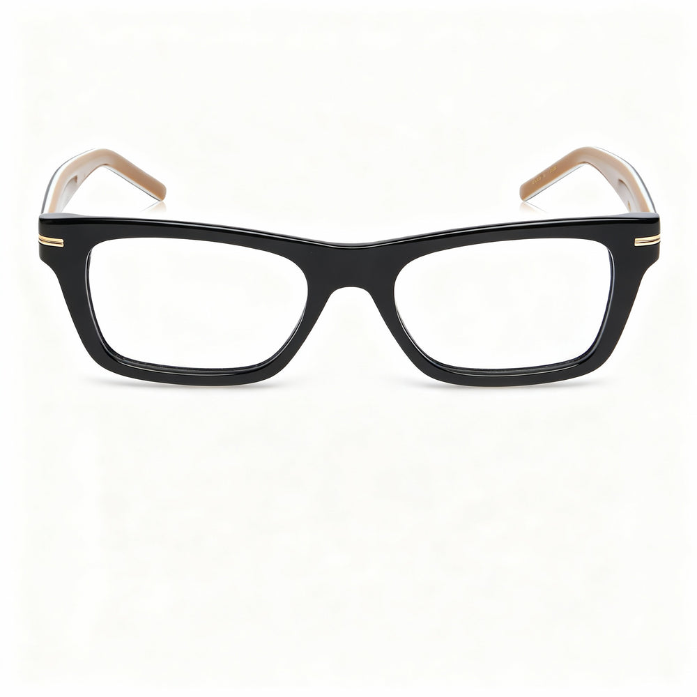 Gafas de sol Hugo Boss 1522 Modern para mujer, montura de acetato, policarbonato negro, no polarizadas, 49 mm