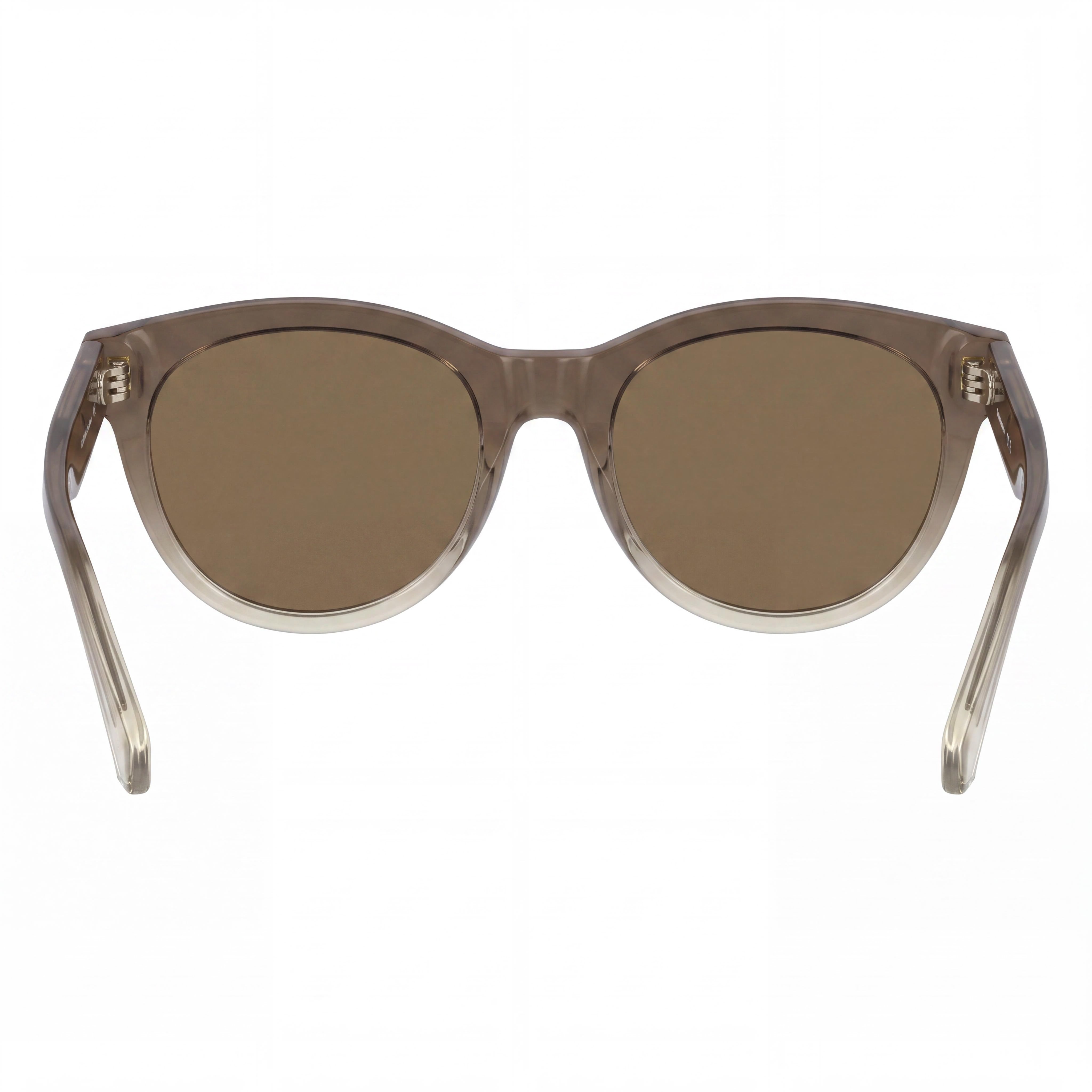 Gafas de sol Calvin Klein Jeans Ckj26600s para mujer, redondas, transparentes, degradado marrón, lente marrón claro, Tritan Renew, 53 mm, Photo 2