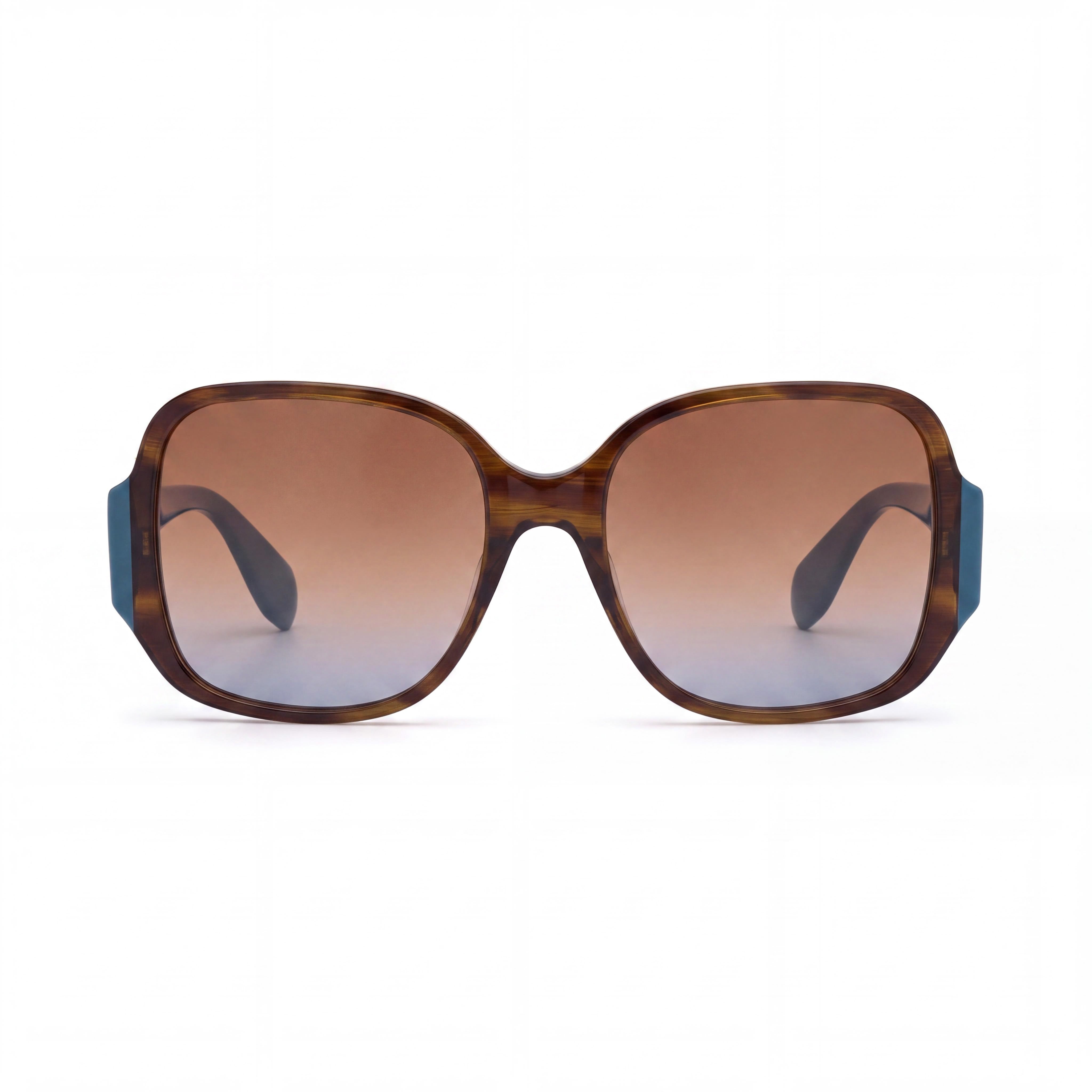 adidas Originals OR0033 Women's Brown Acetate UV Protected Sunglasses, Gradient Brown 55mm, Photo 2